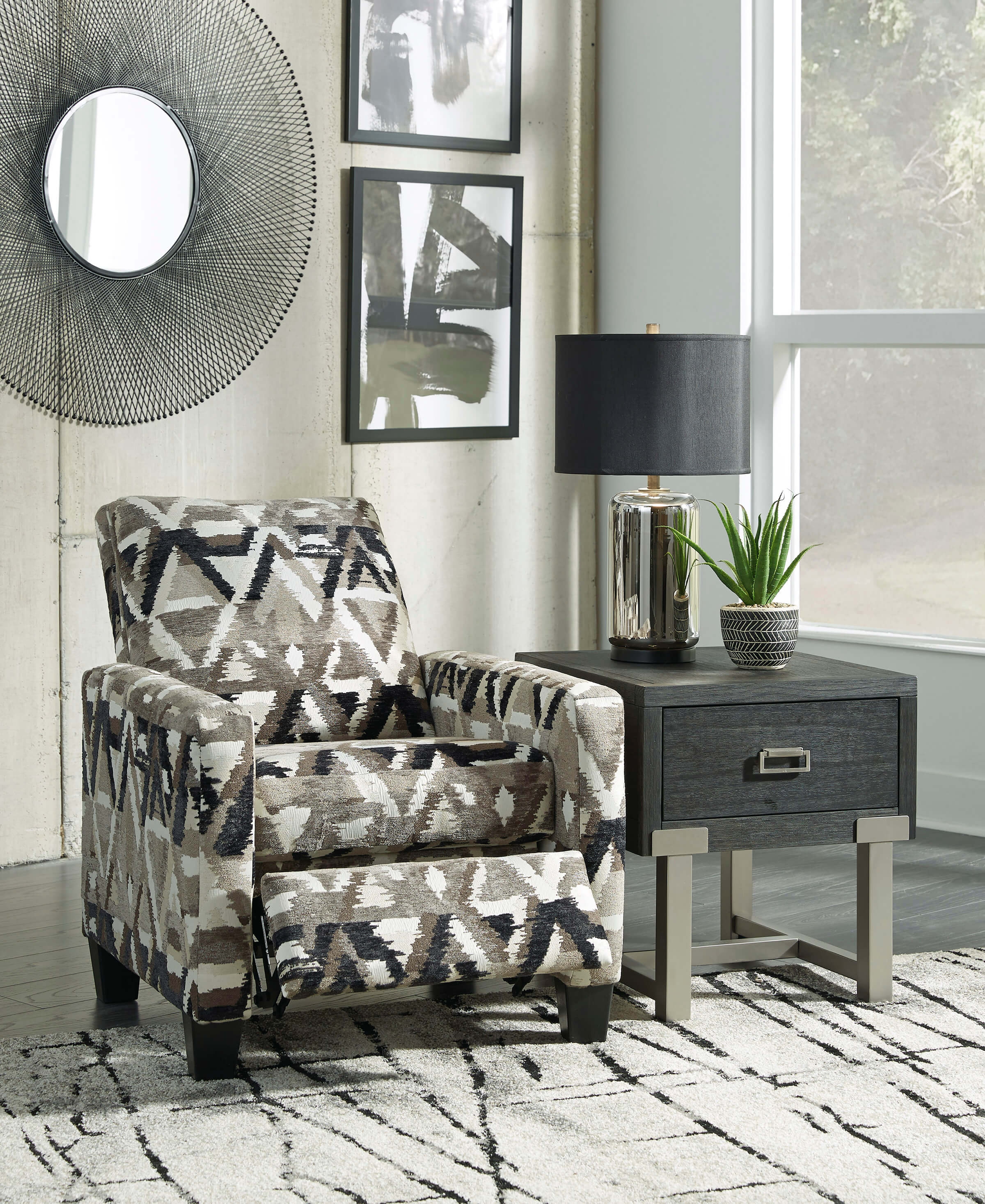 Colleyville Polyester Recliner