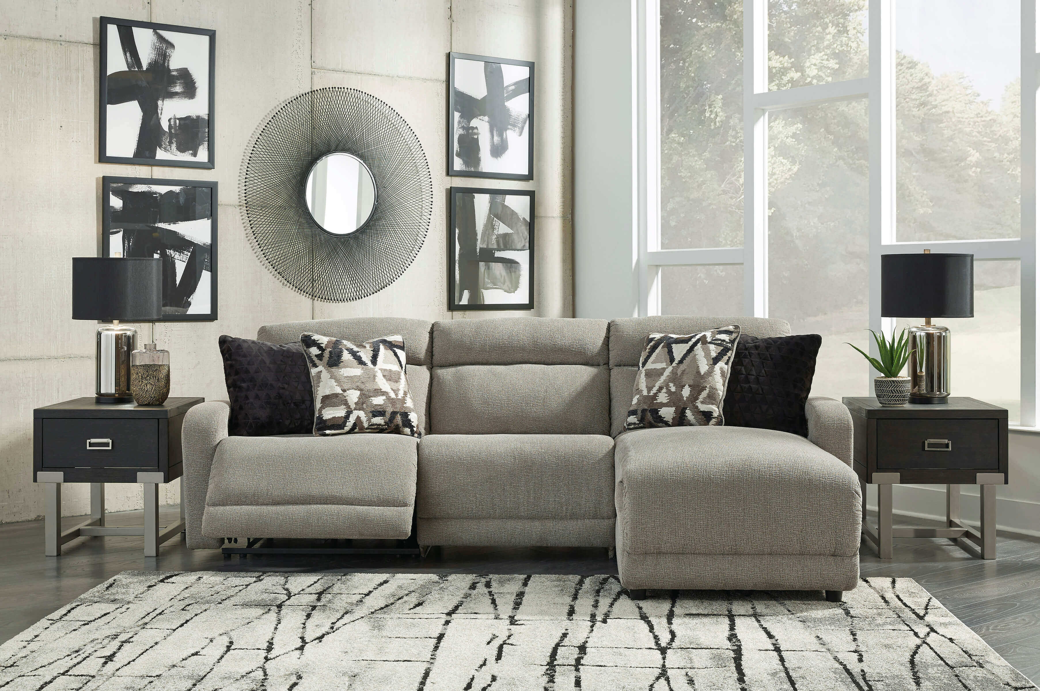 Colleyville 3-Piece Power Reclining Modular Sofa