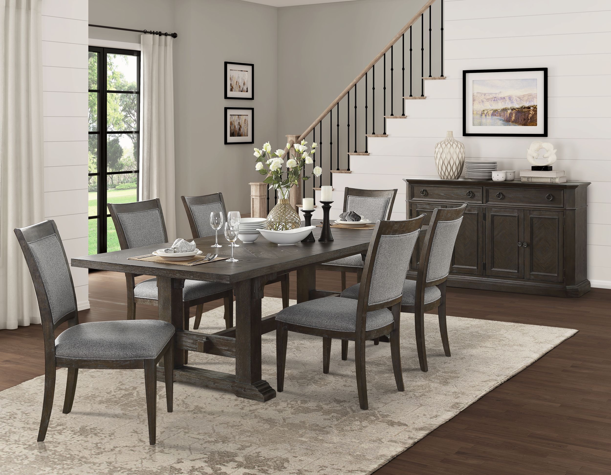 Sarasota Wood/Fabric Side Chair