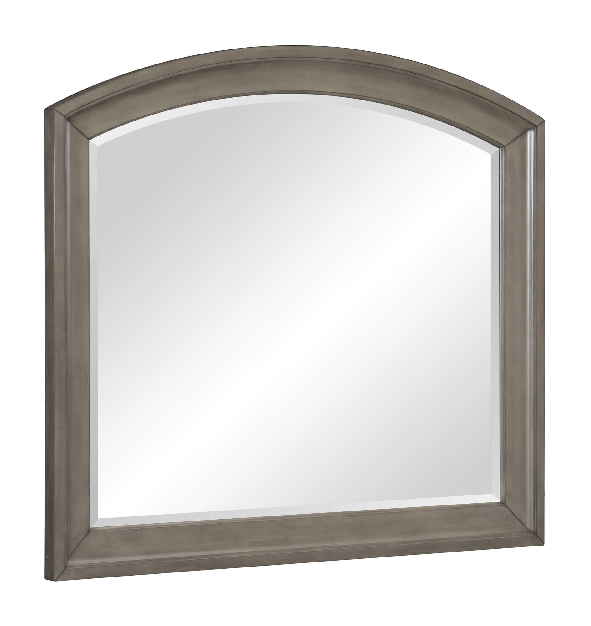 Vermillion Wood/Wood Veneer Mirror
