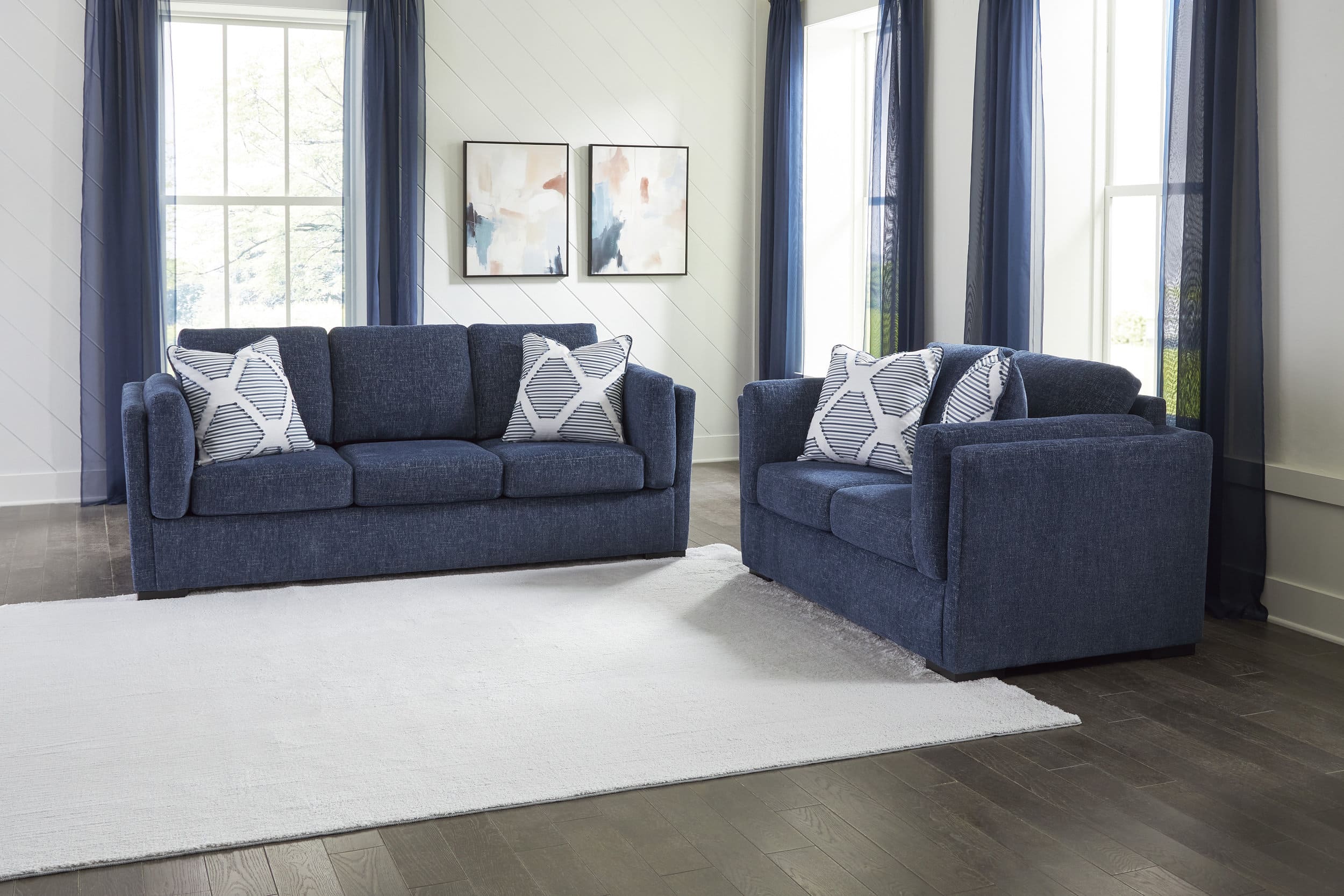 Sofa and Loveseat