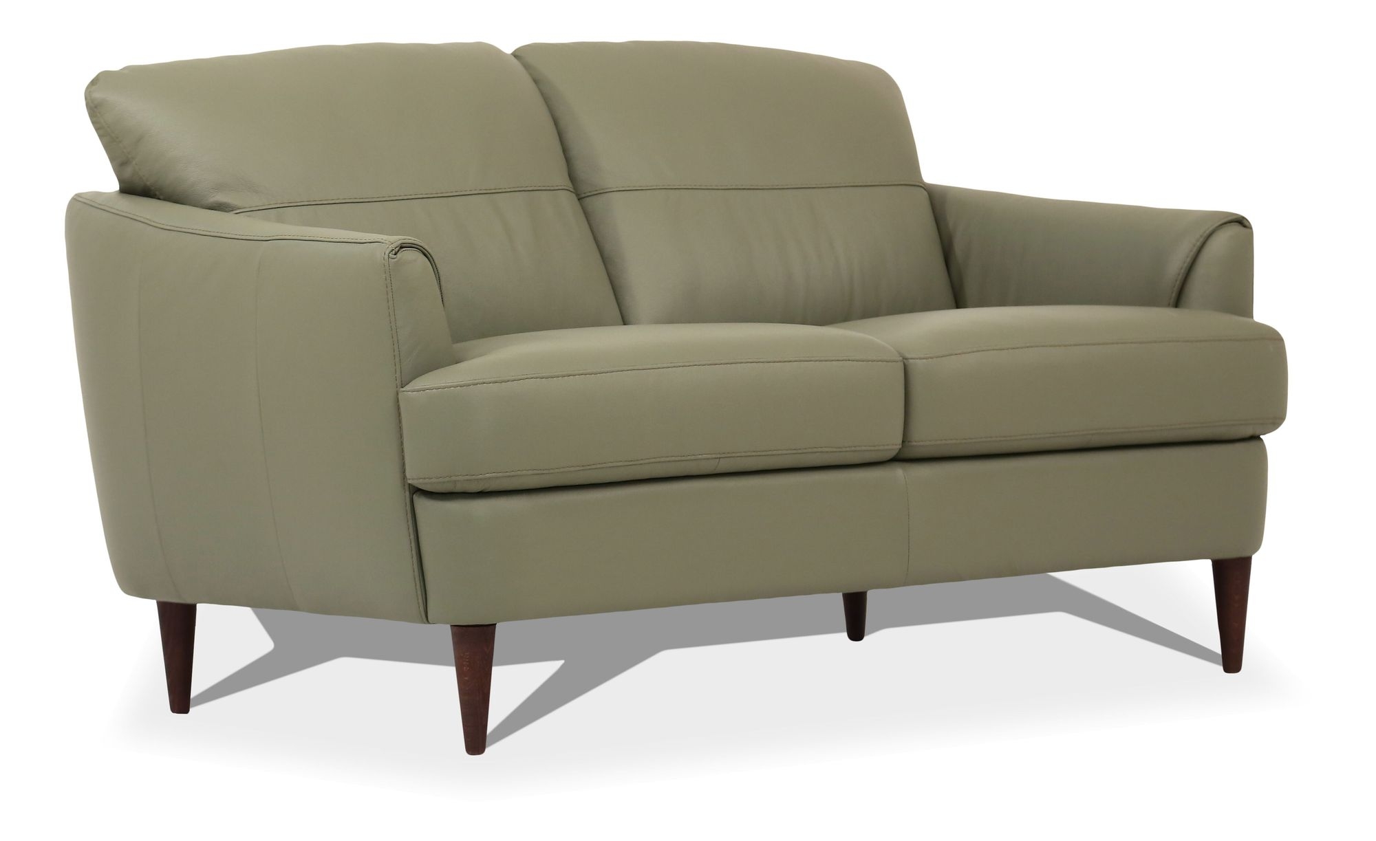 Helena Leather Loveseat
