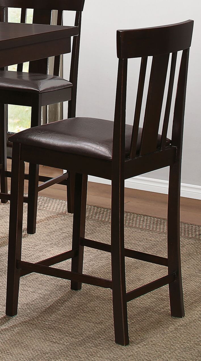 Diego Transitional Bi-Cast Vinyl Counter Height Chair by Homelegance