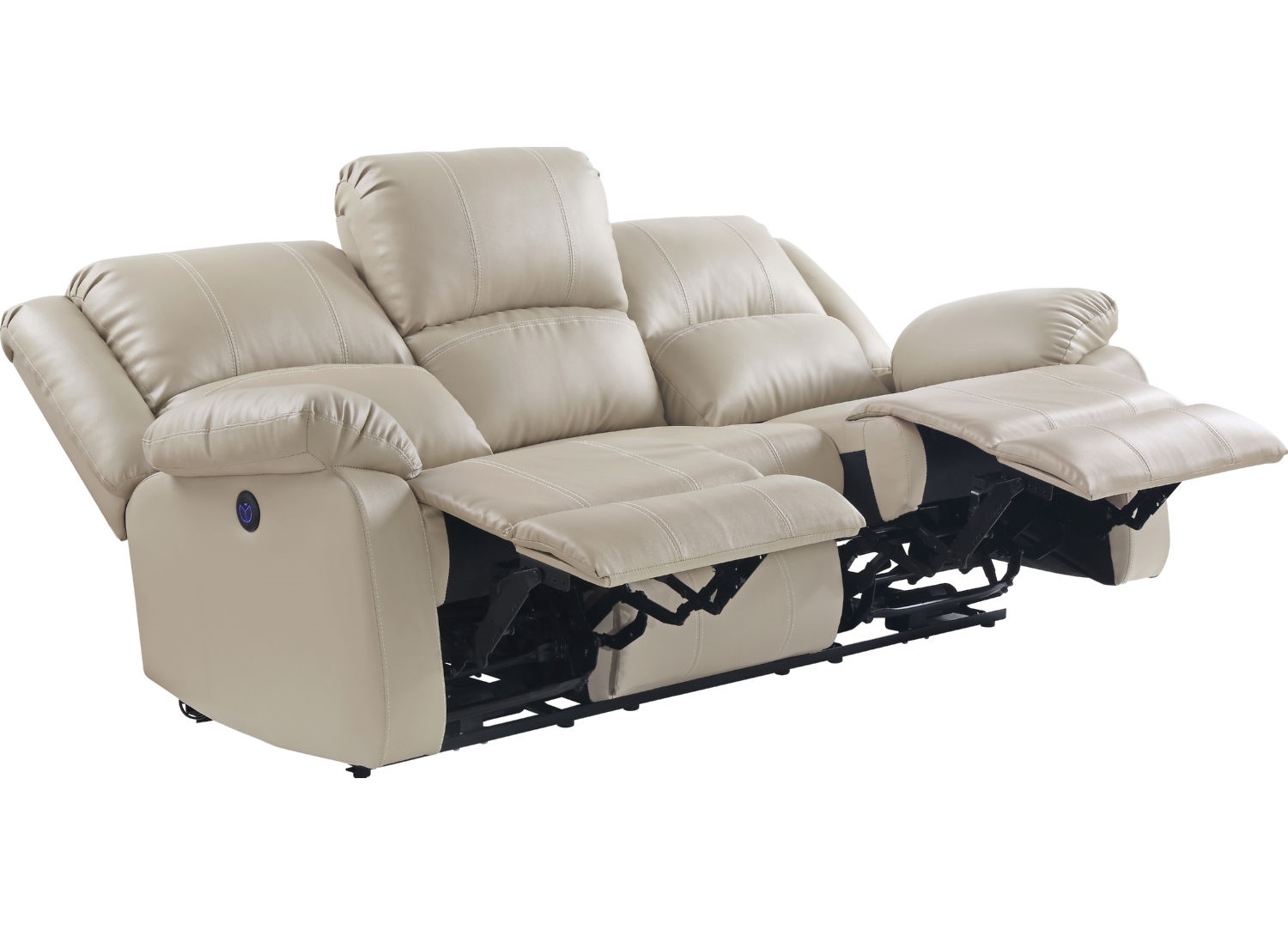 Zuriel Power Motion Leatherette Reclining Living Room Set