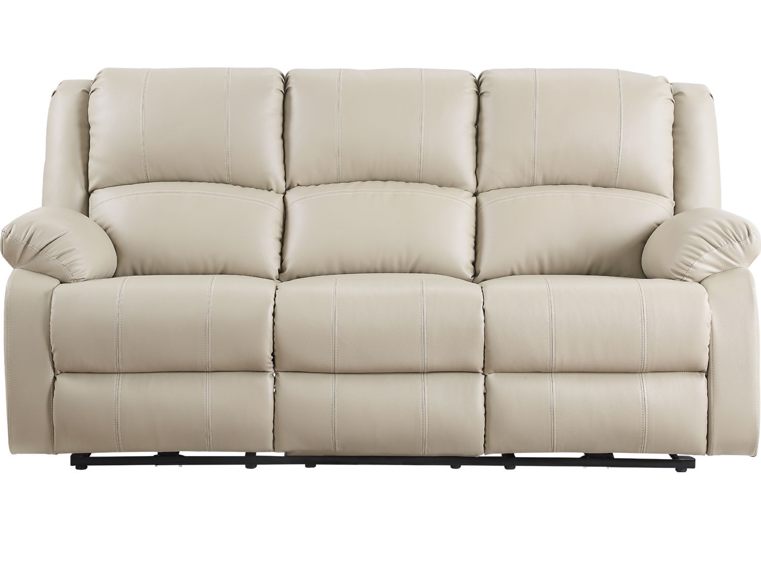 Zuriel Power Motion Leatherette Reclining Sofa