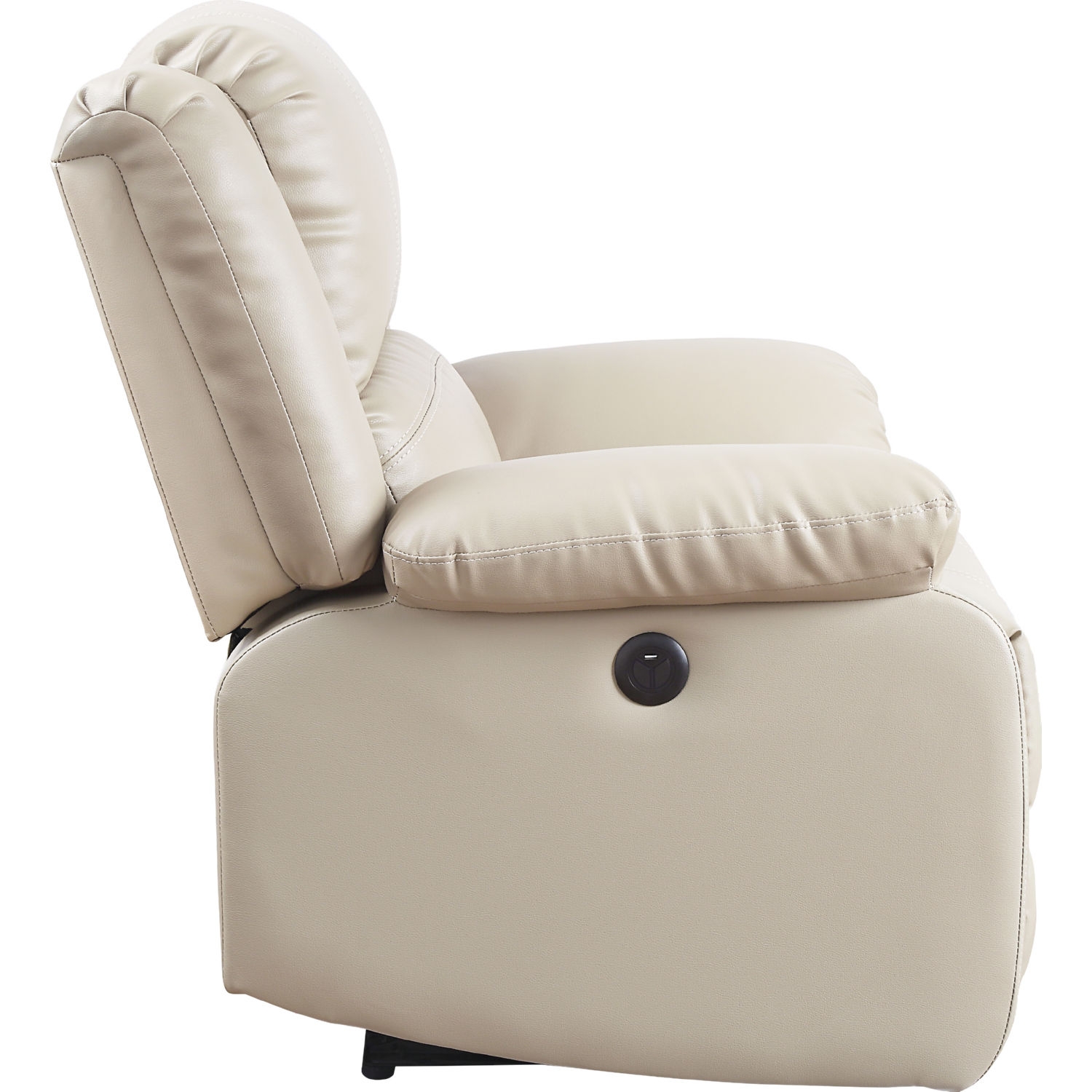 Zuriel Power Motion Leatherette Reclining Sofa