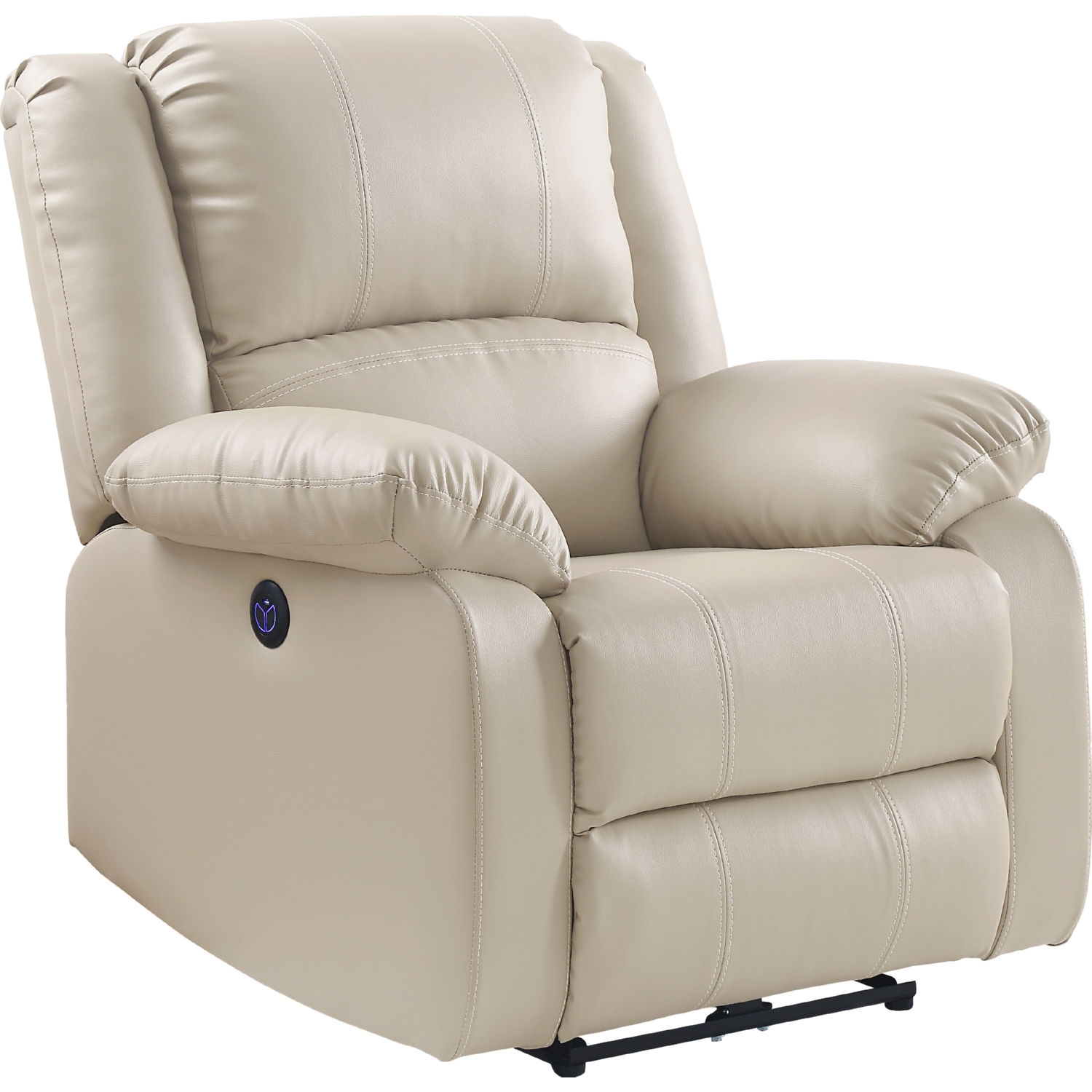 Zuriel Power Motion Leatherette Reclining Living Room Set