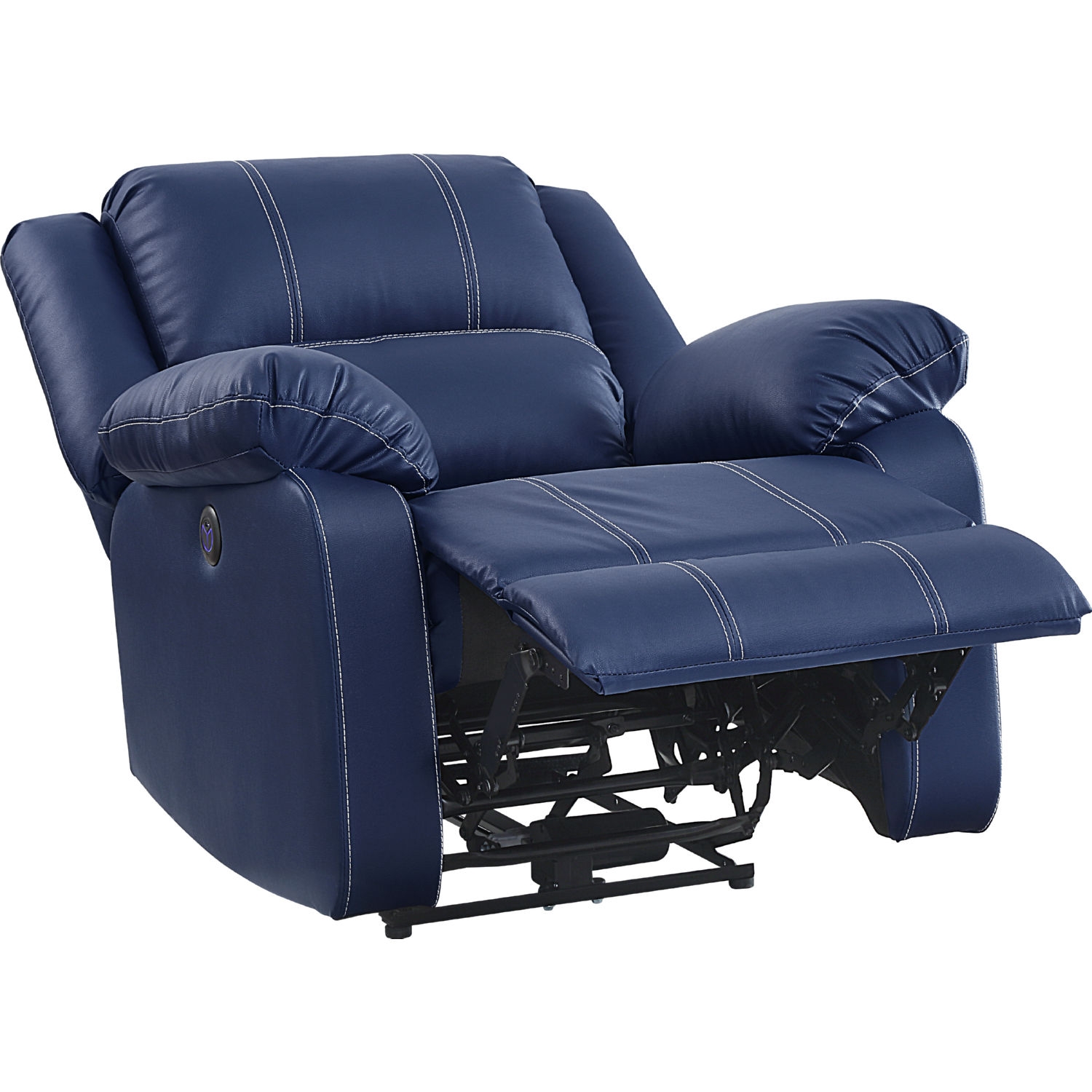 Zuriel Leatherette Power Recliner 