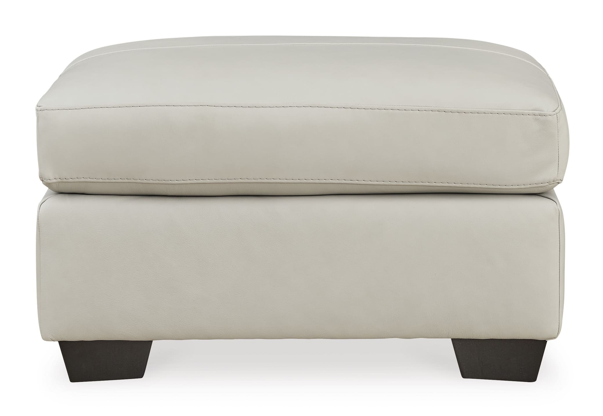 Belziani Leather Ottoman