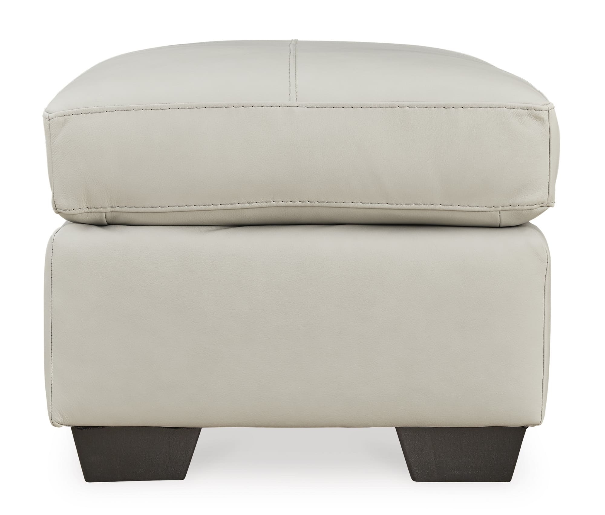 Belziani Leather Ottoman