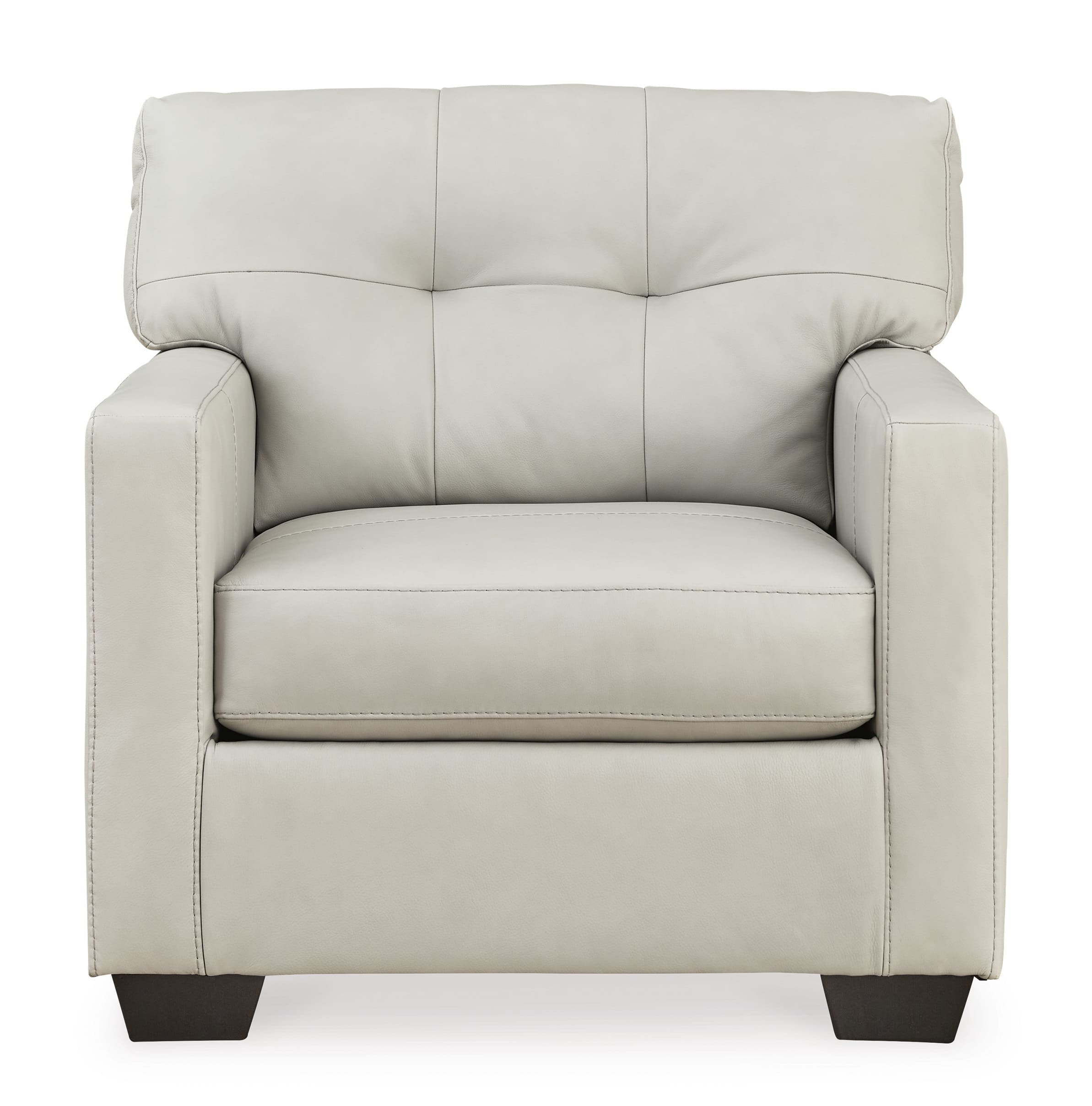 Belziani Leather Oversized Chair