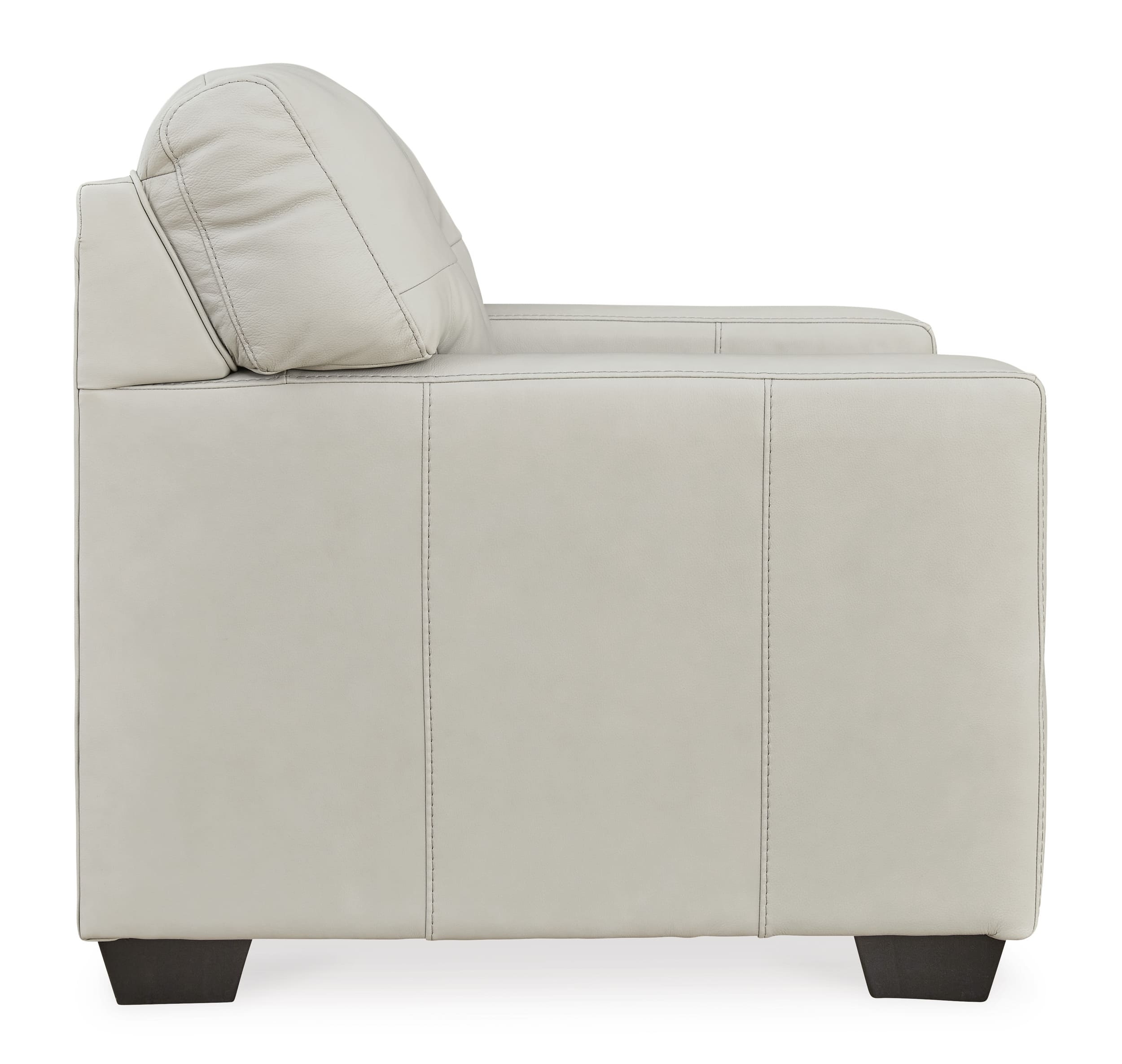 Belziani Leather Oversized Chair