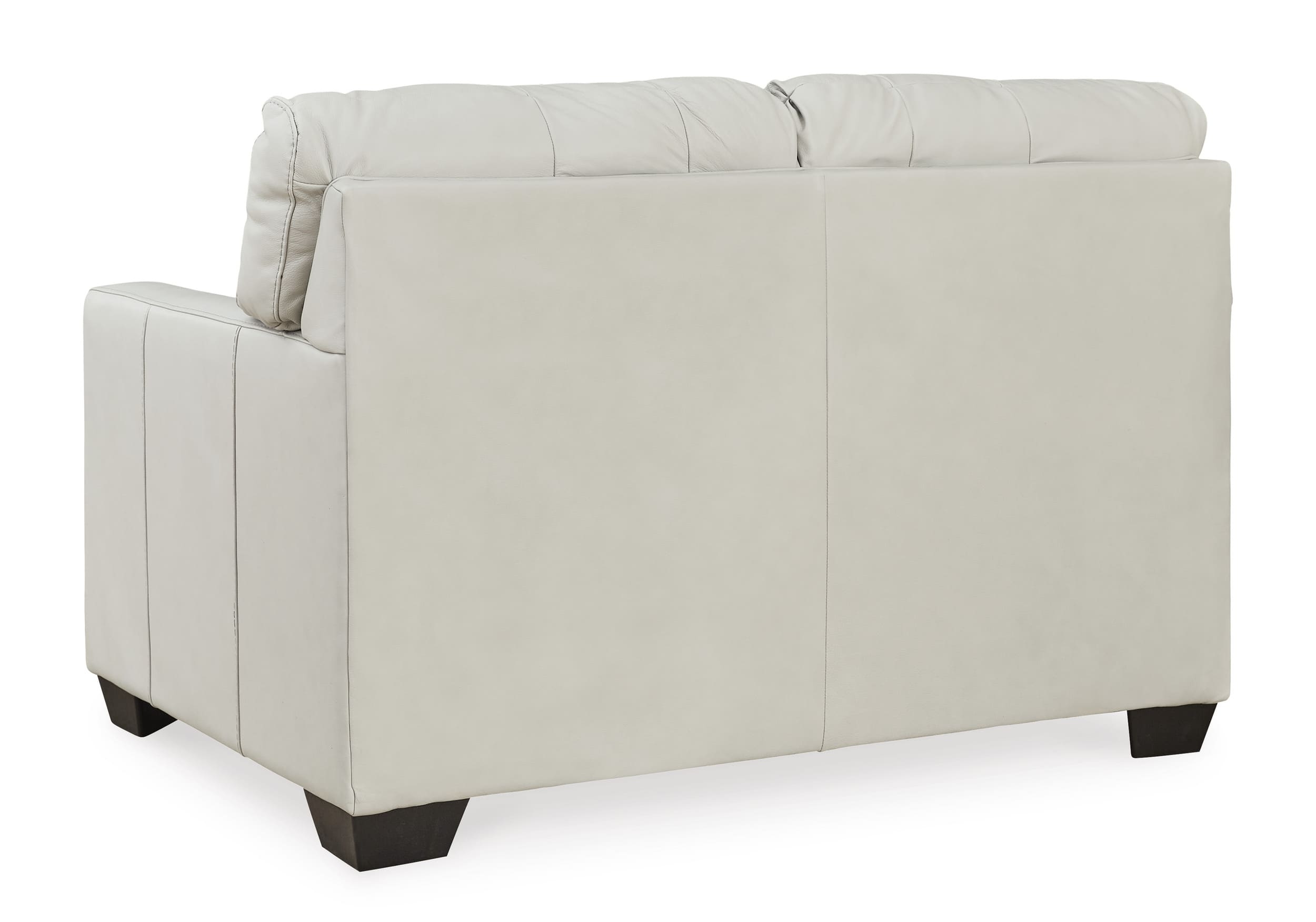 Belziani Leather Loveseat