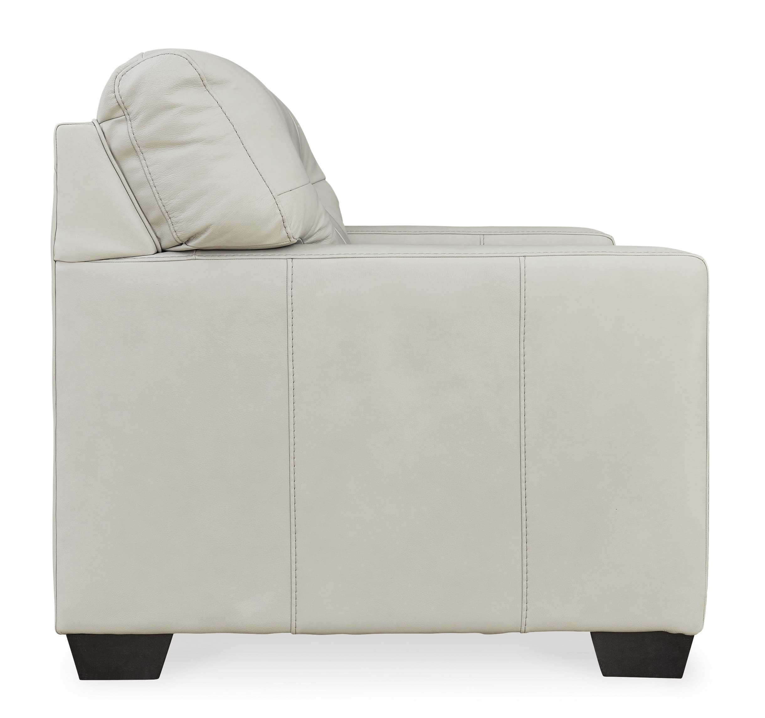Belziani Leather Loveseat