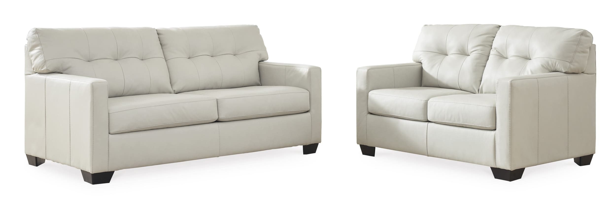 Belziani Leather Living Room Set
