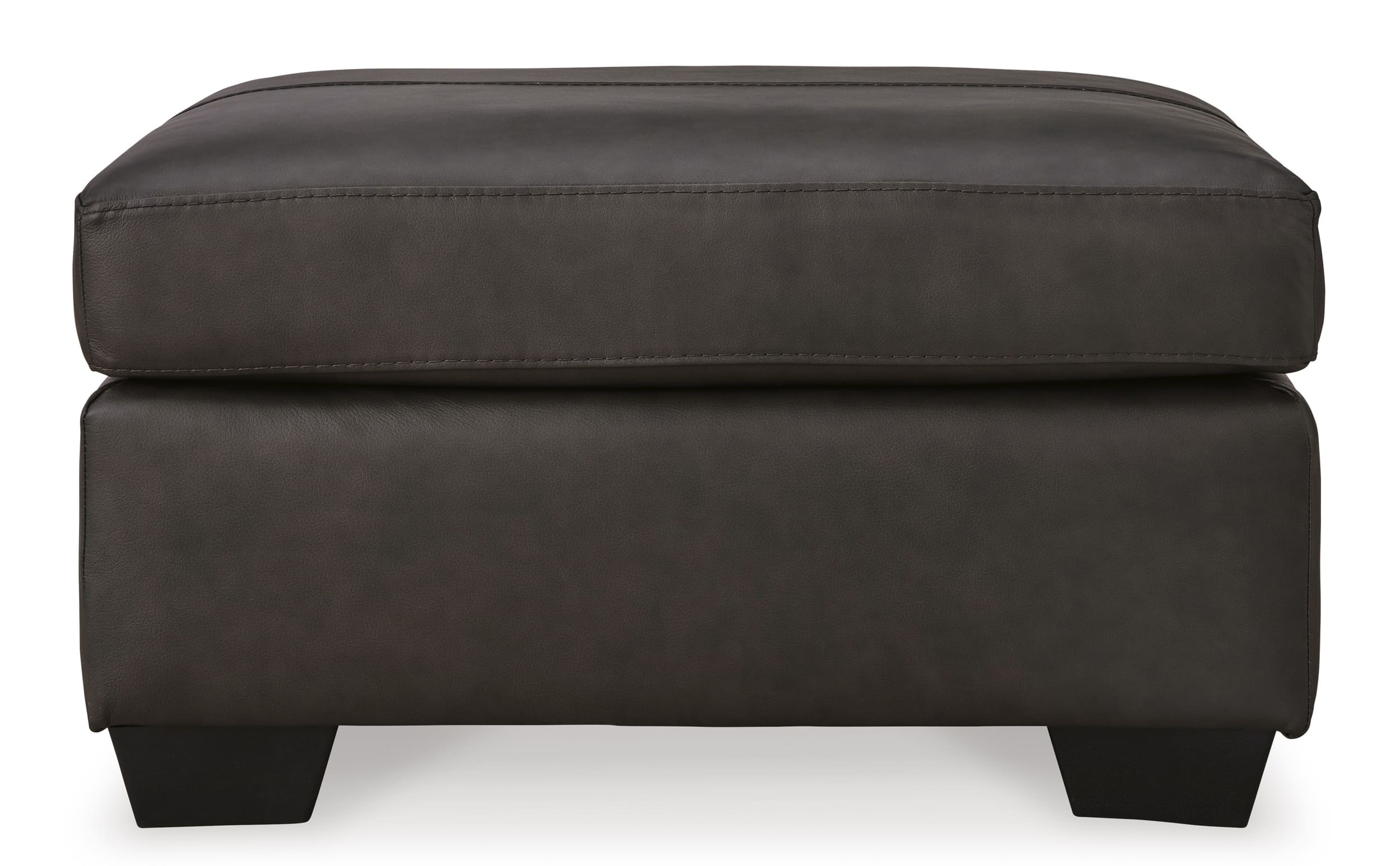 Belziani Leather Ottoman