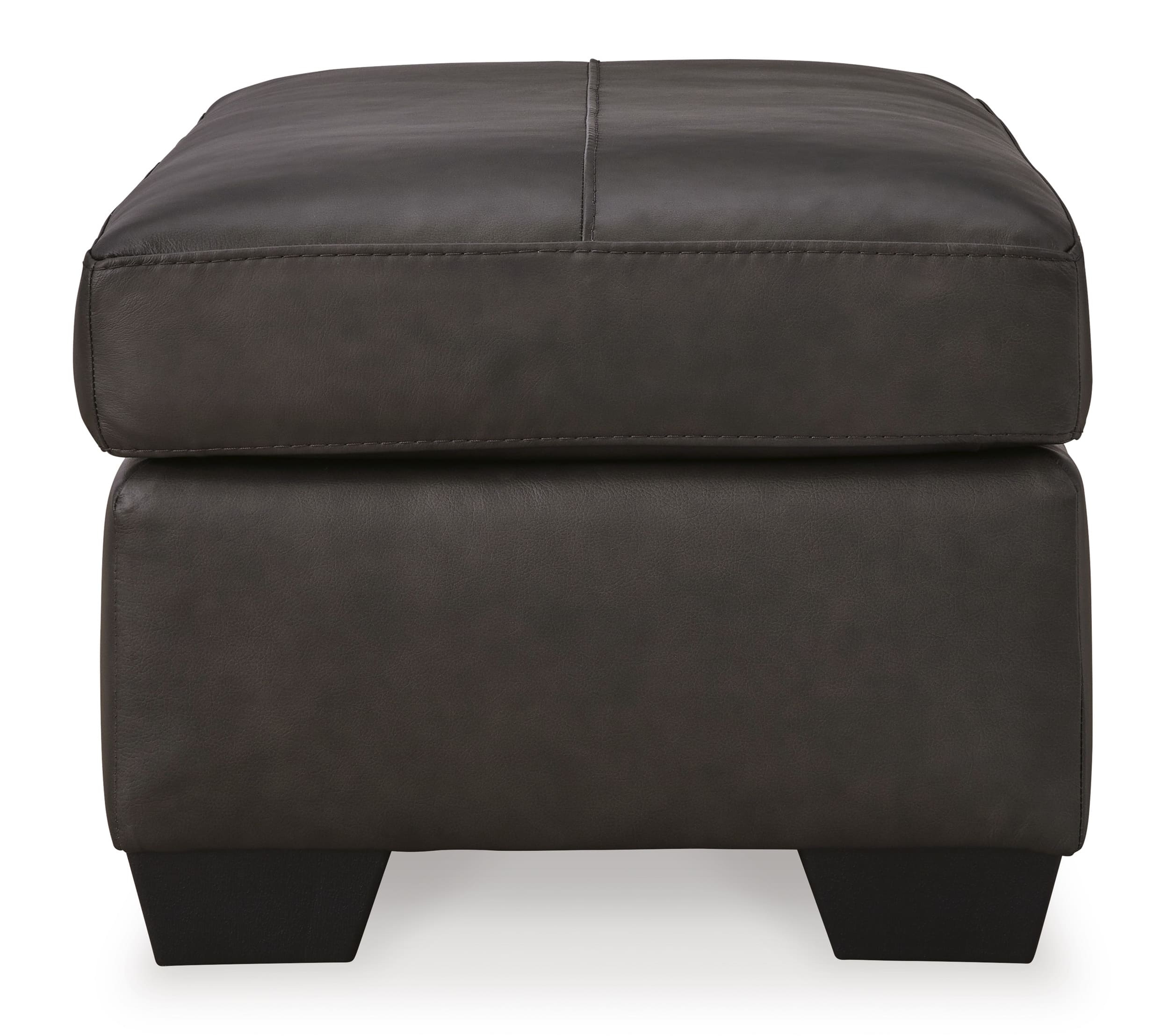 Belziani Leather Ottoman