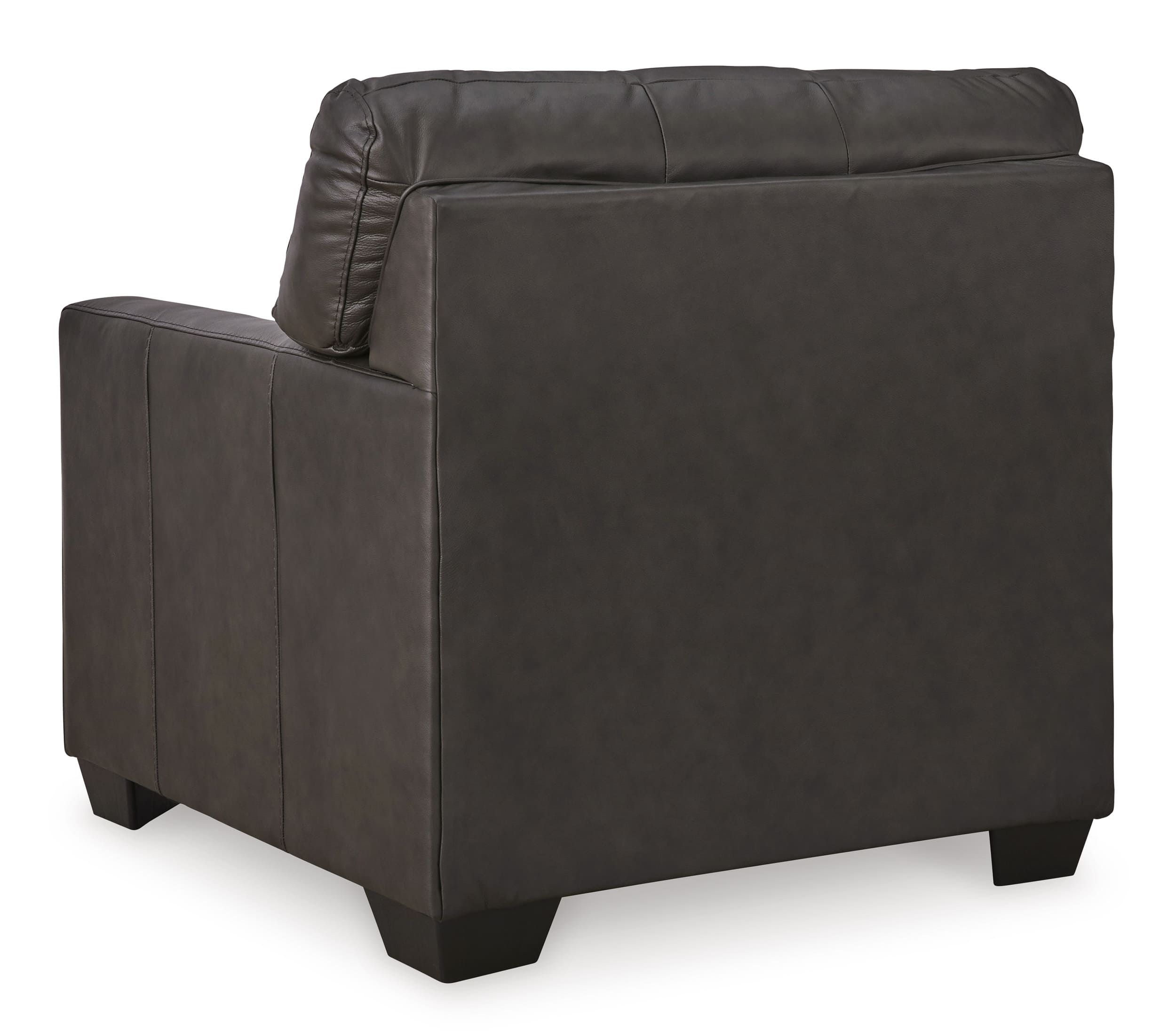 Belziani Leather Oversized Chair