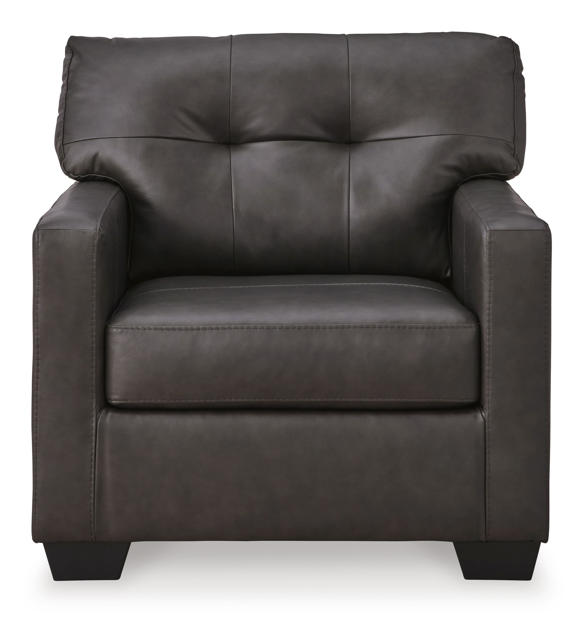 Belziani Leather Oversized Chair