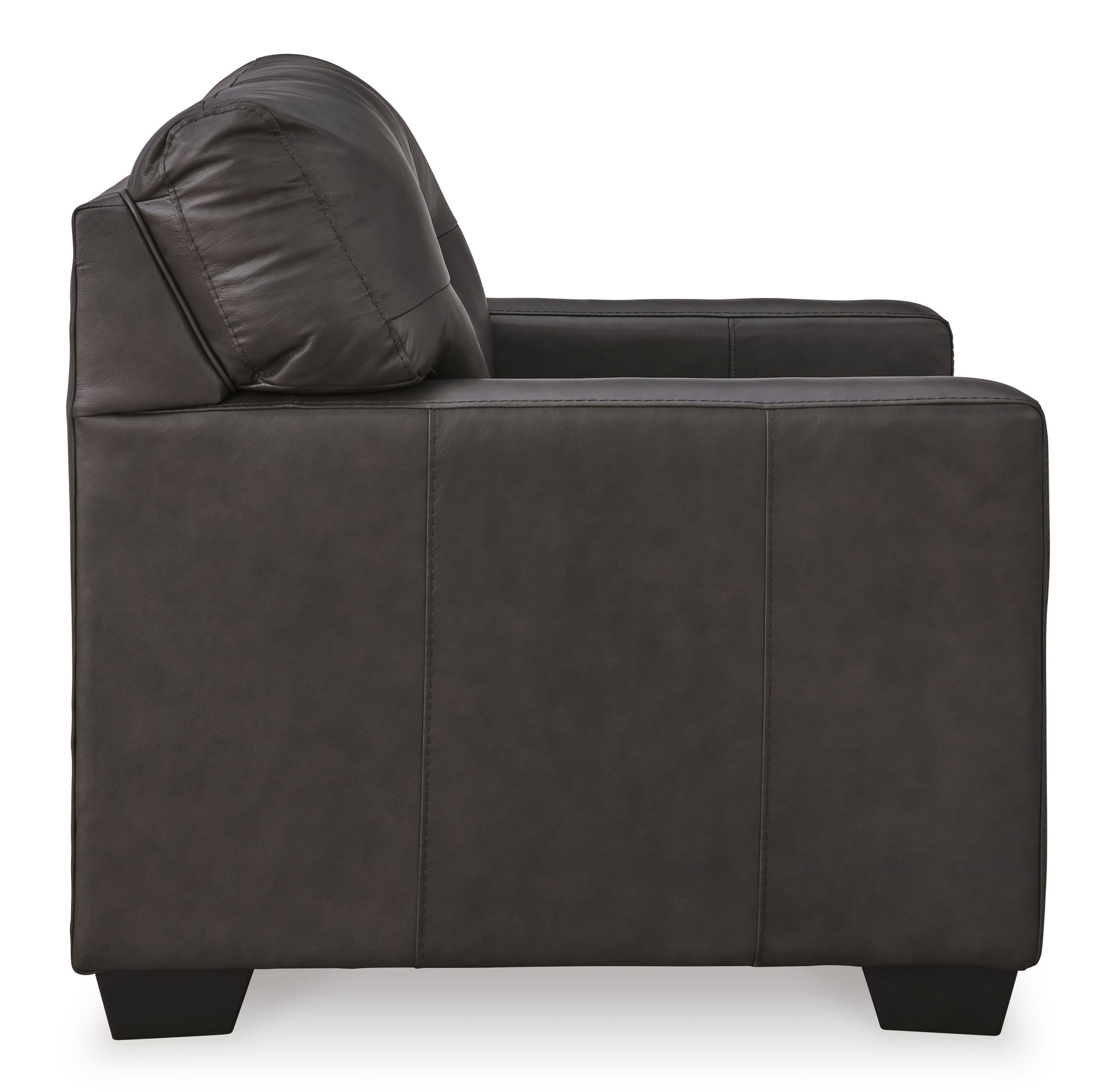 Belziani Leather Oversized Chair