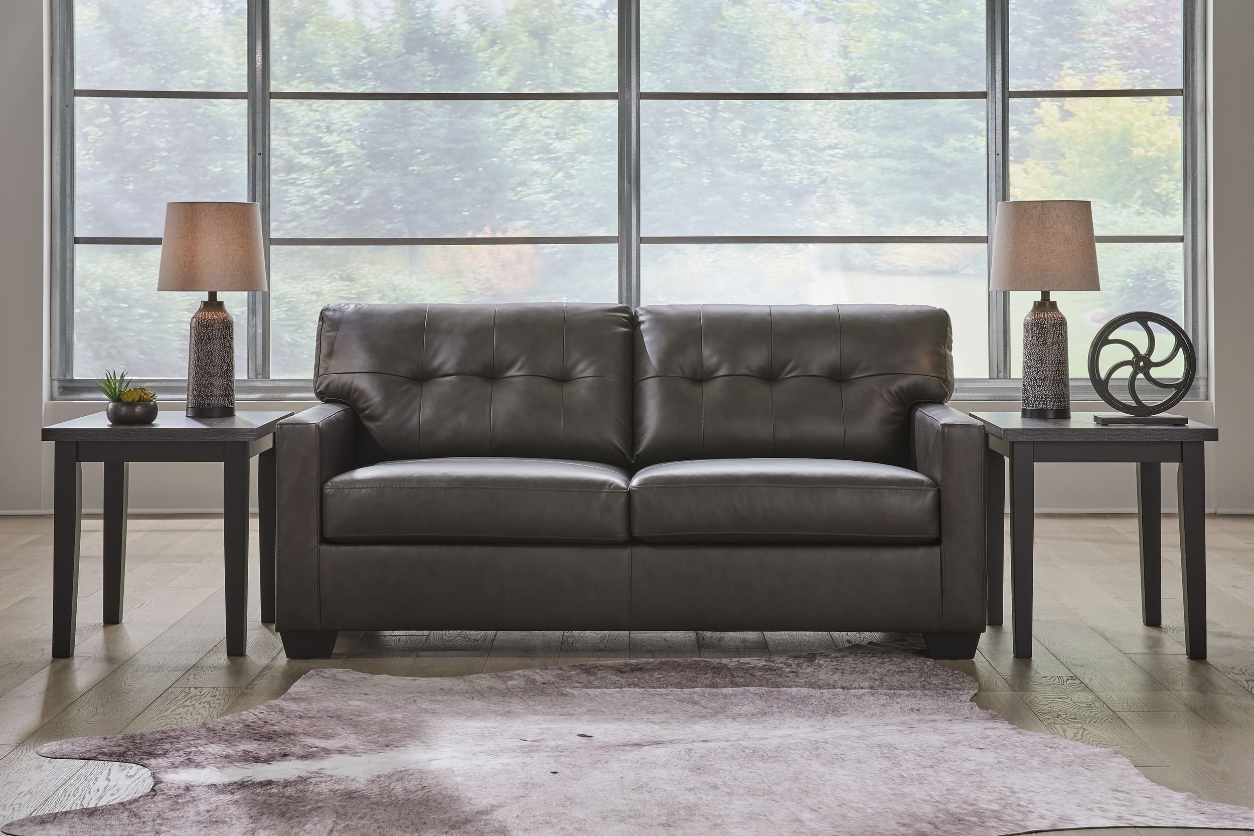 Belziani Leather Sofa