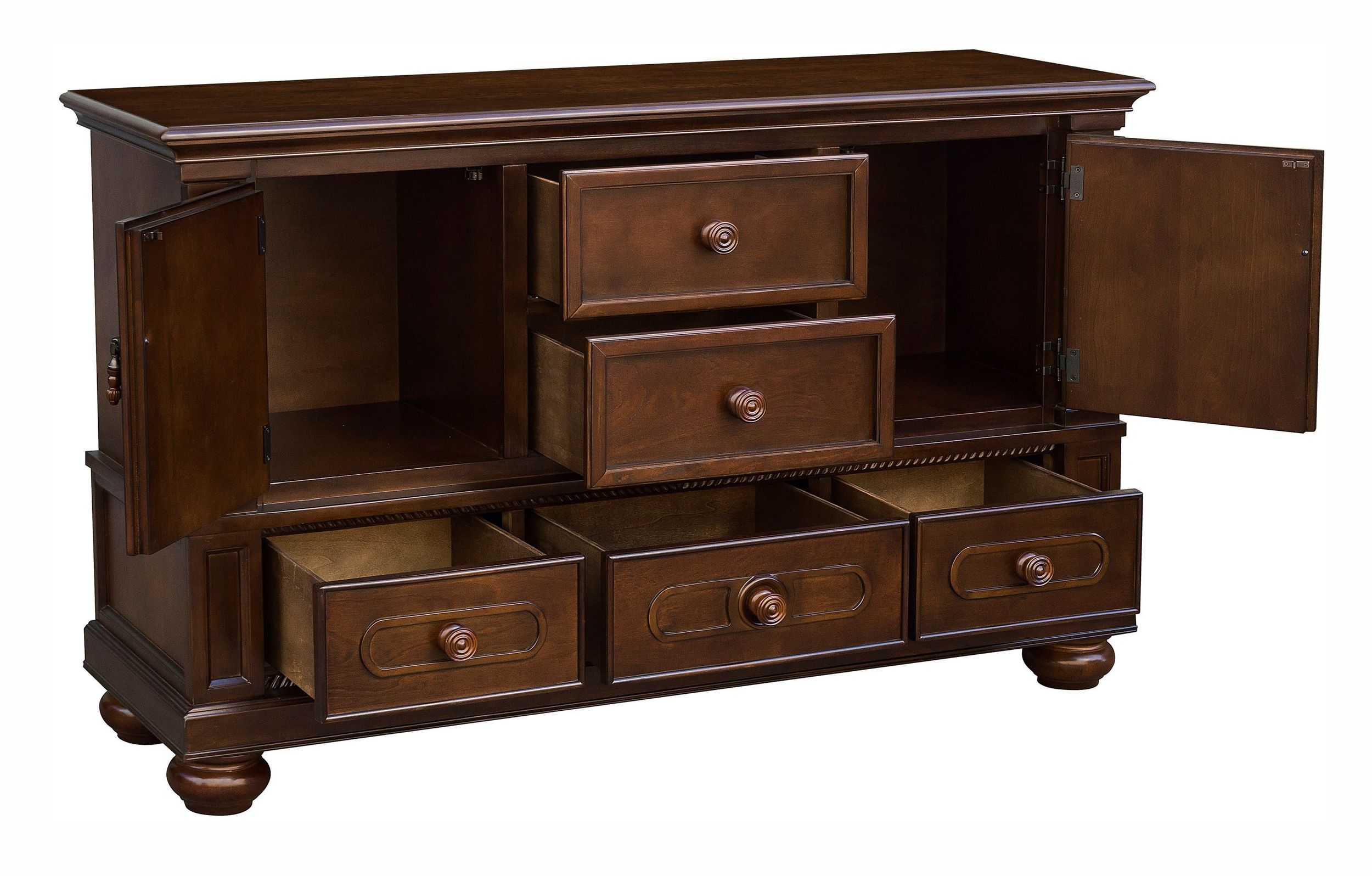 Lordsburg Round Wood Dining Room Set