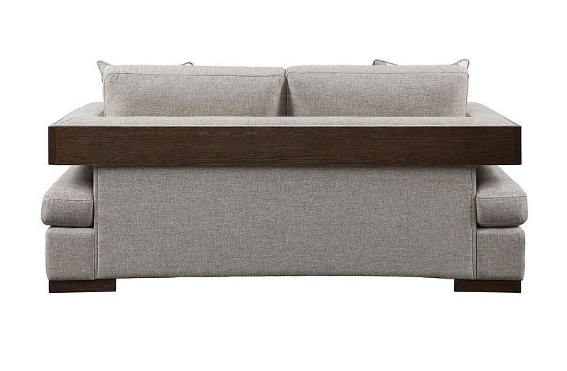 Niamey Fabric/Wood Living Room Set