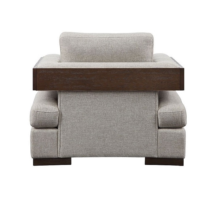 Niamey Fabric/Wood Chair