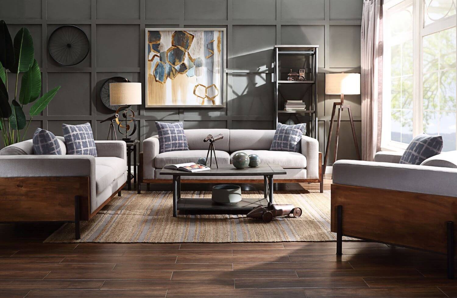 Pelton Fabric Sofa