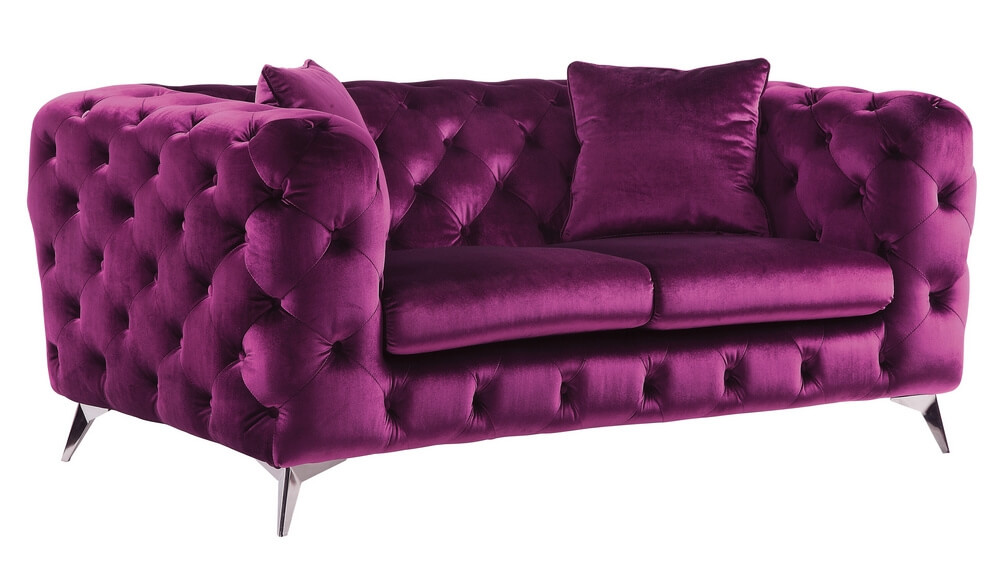 Atronia Fabric Tufted Living Room Set