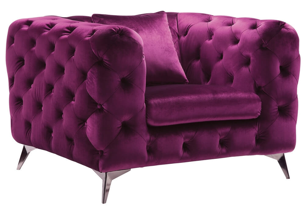 Atronia Fabric Tufted Living Room Set