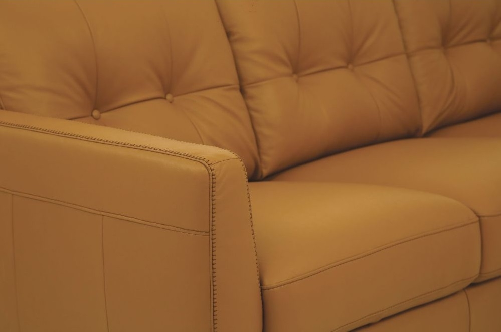 Radwan Leather Sofa