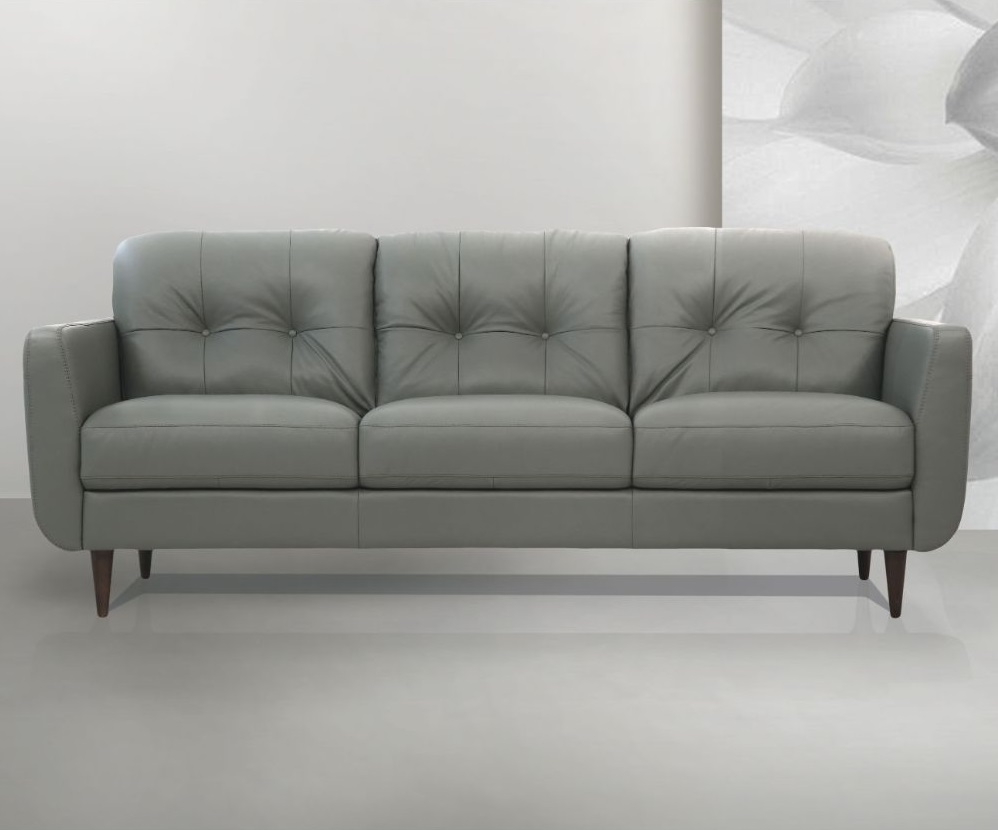 Radwan Leather Sofa