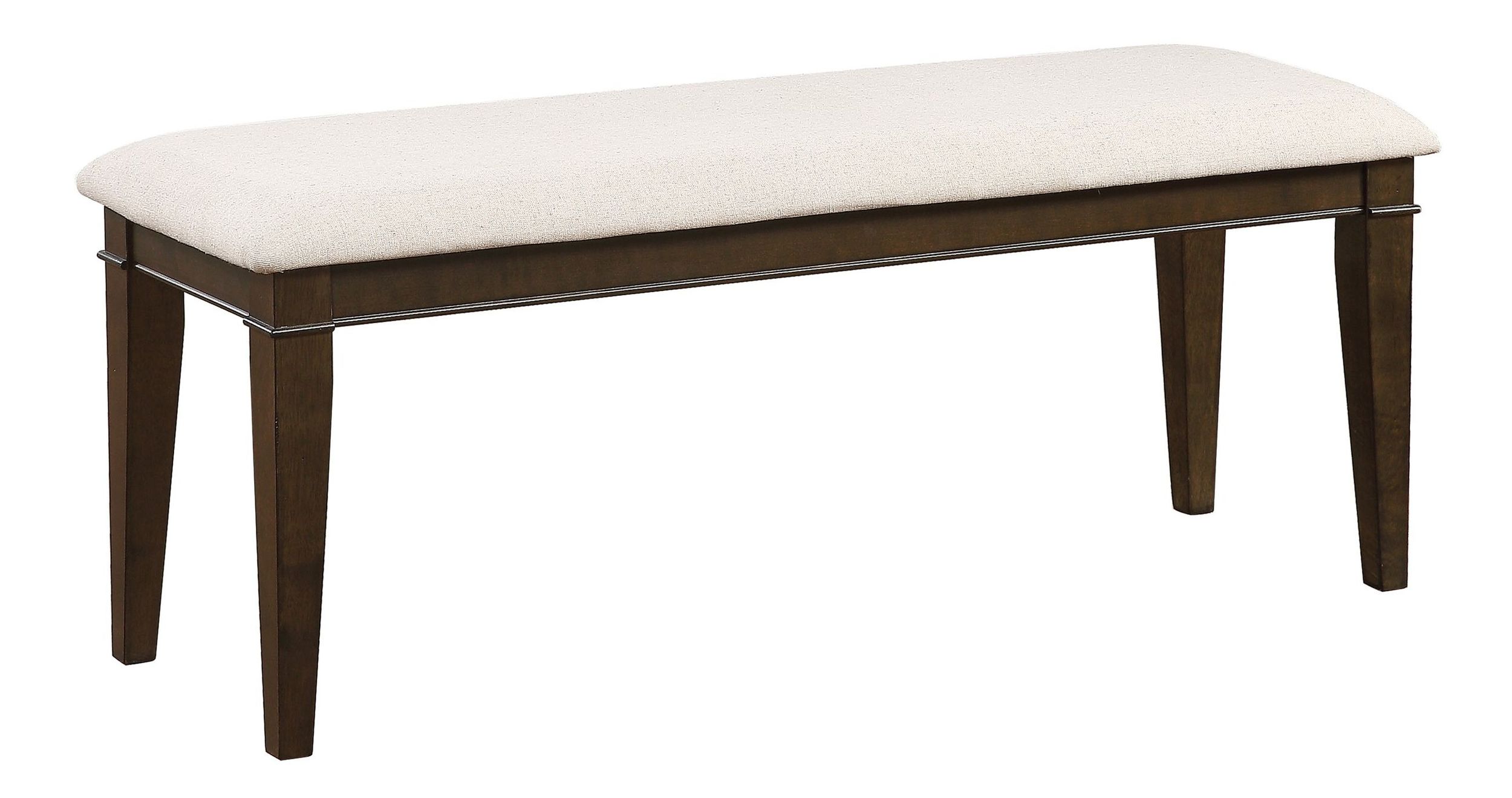 Makah Wood/Fabric Dining Bench