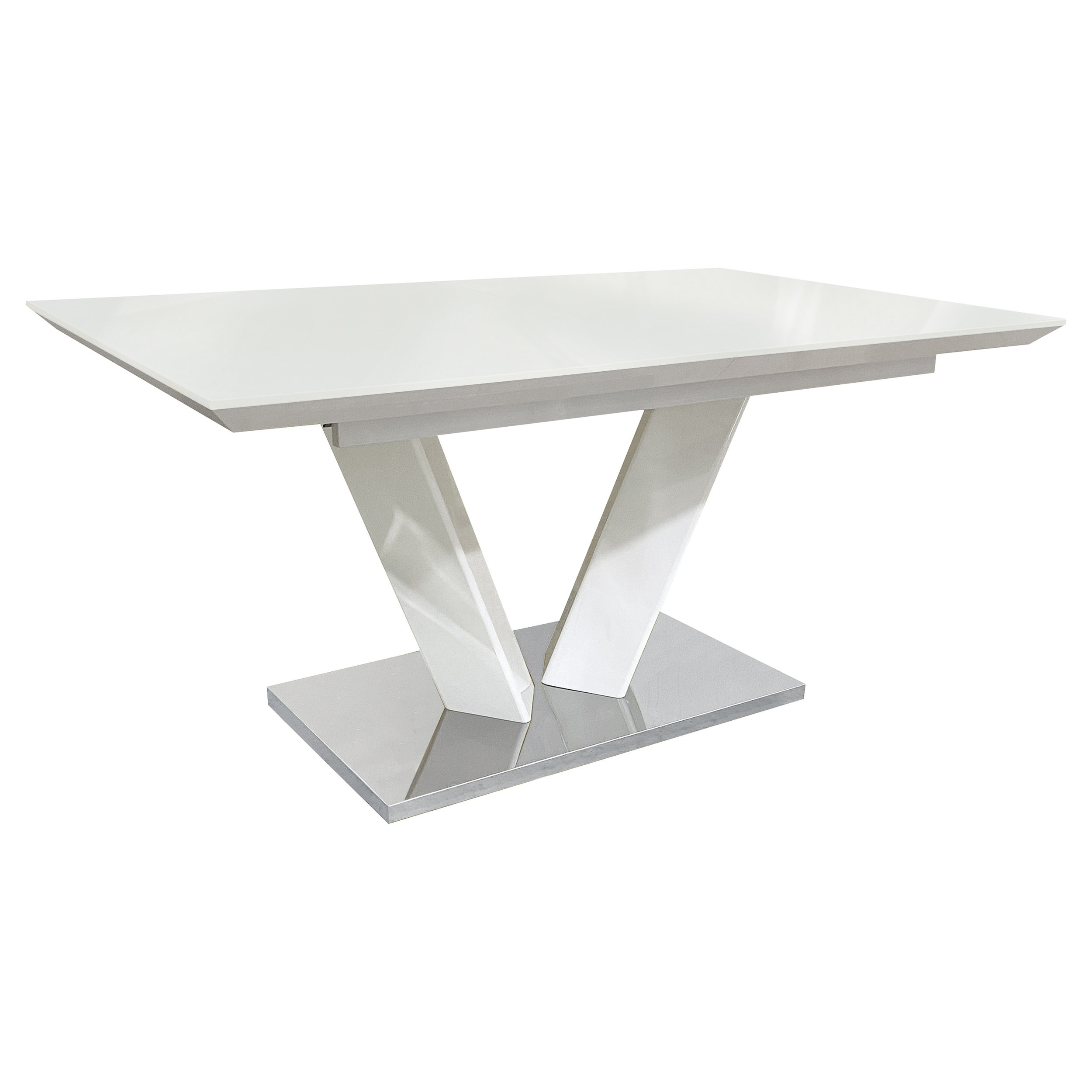 Yannis Rectangular Extendable Wood/Metal Dining Room Set