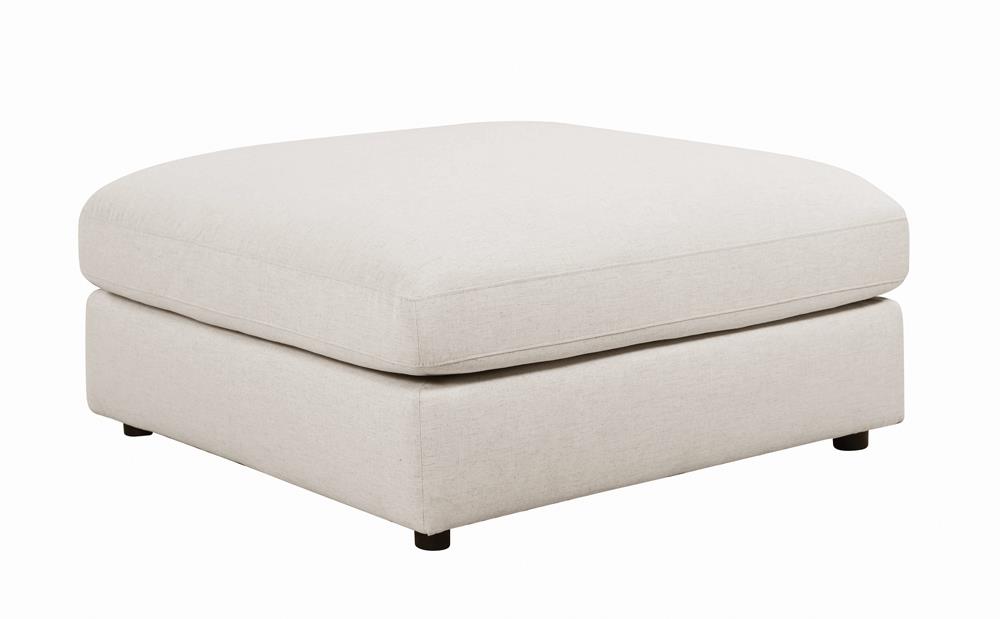 Serene Upholstered Rectangular Ottoman
