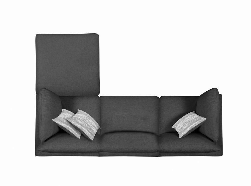 Serene Fabric Corner Chair