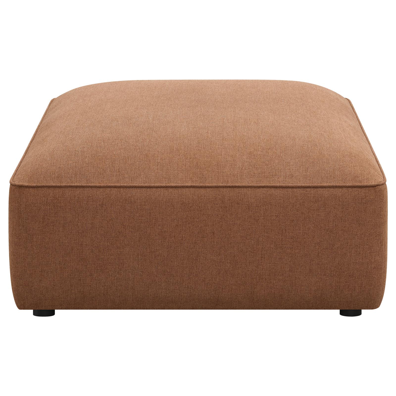 Jennifer Square Fabric Ottoman