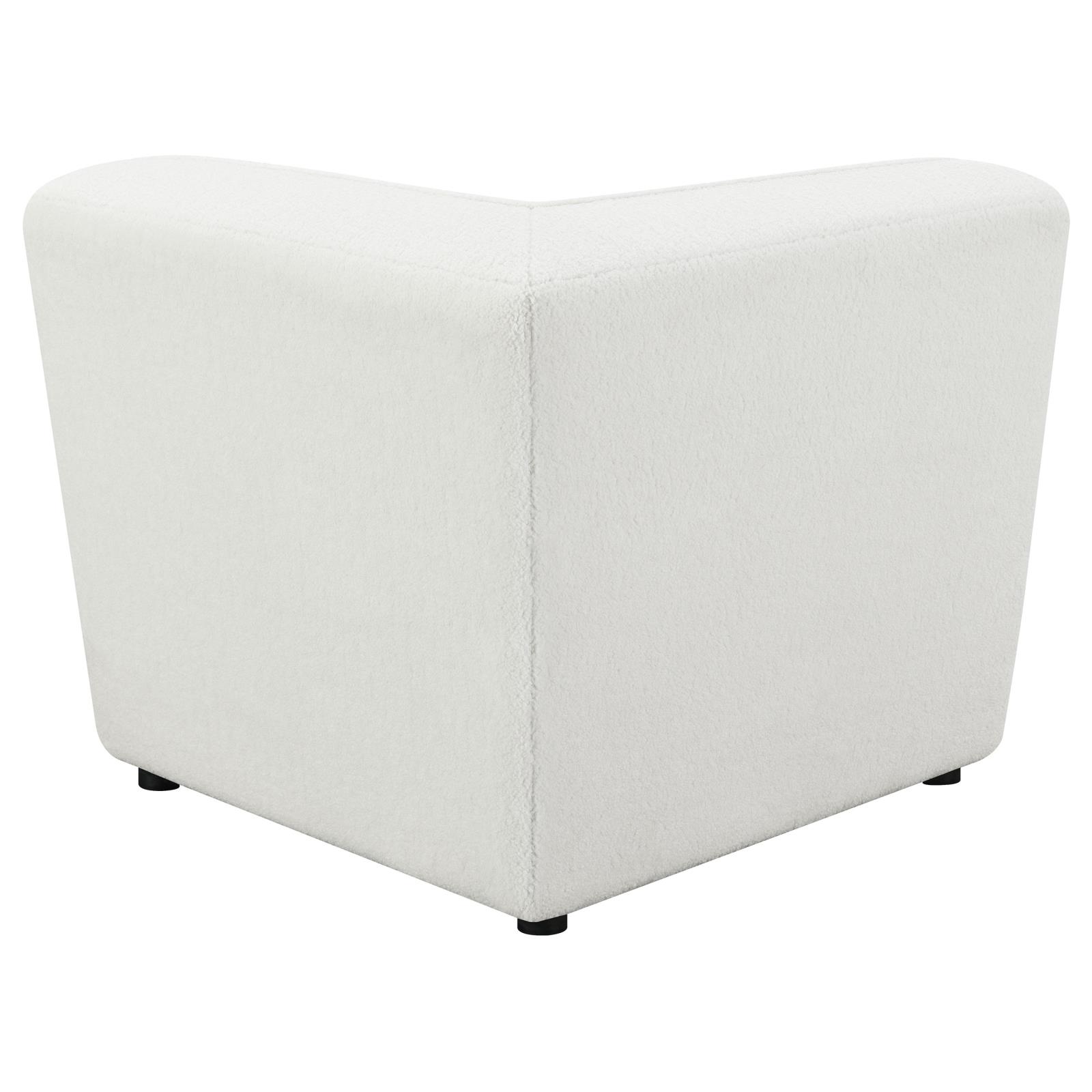 Sunny Faux Sheep Fur Corner Chair