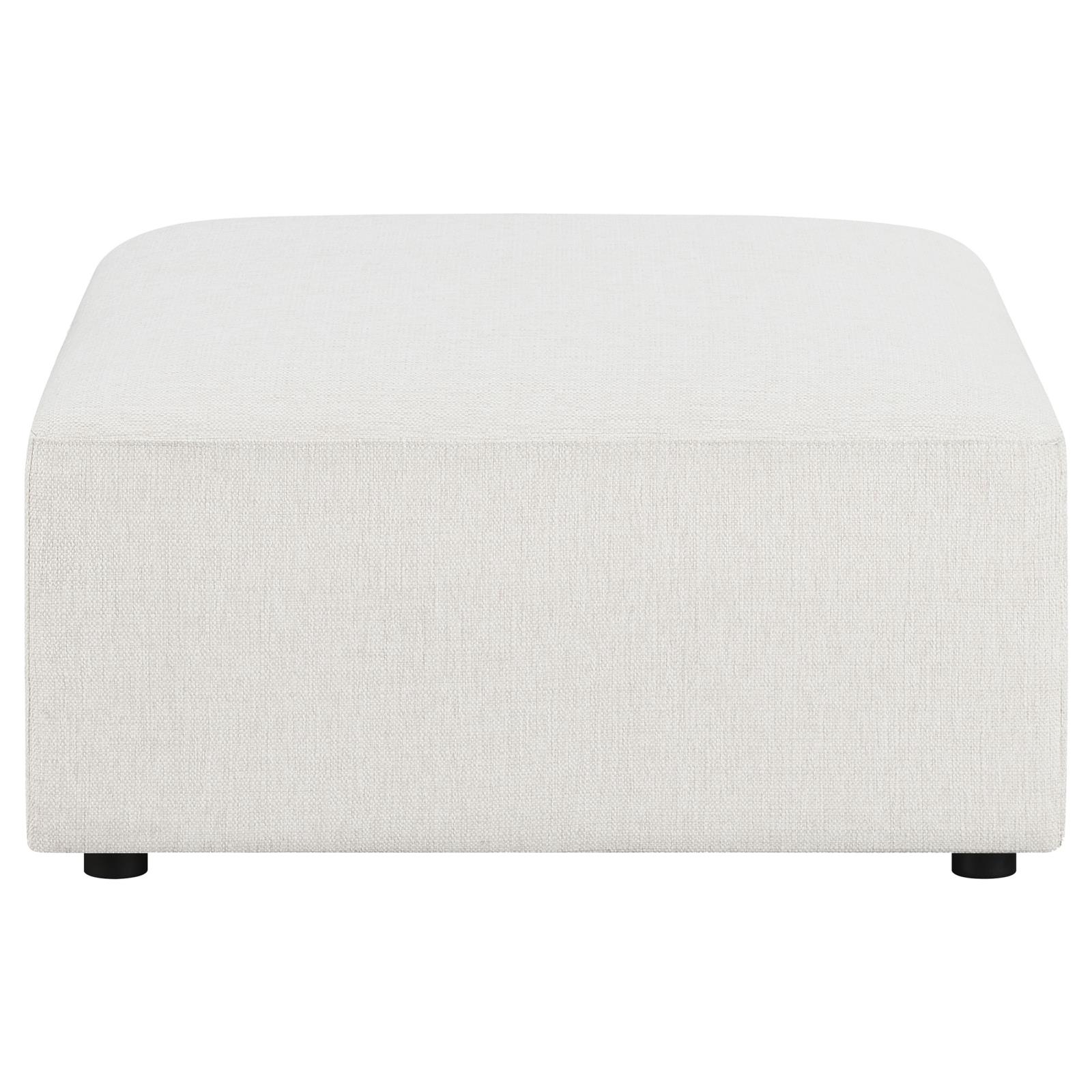 Freddie Fabric Square Ottoman