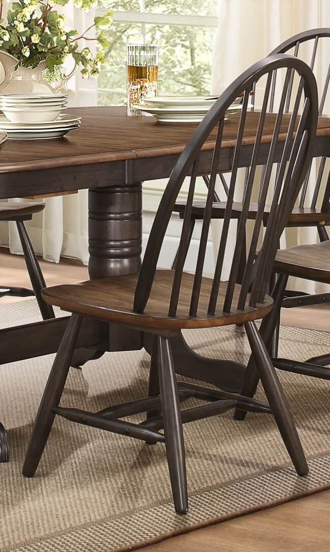 Cline Country Wood Dining Chair by Homelegance