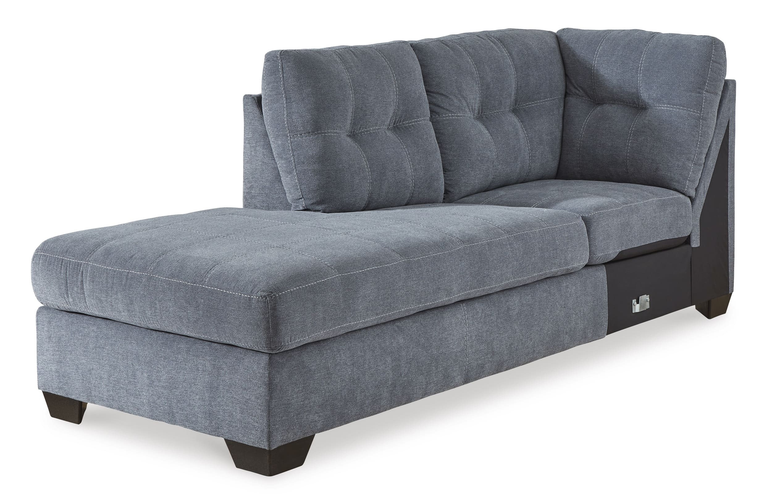 Marleton 2-Piece Polyester L-Shaped Sectional Sleeper w/Left Arm Chaise Facing