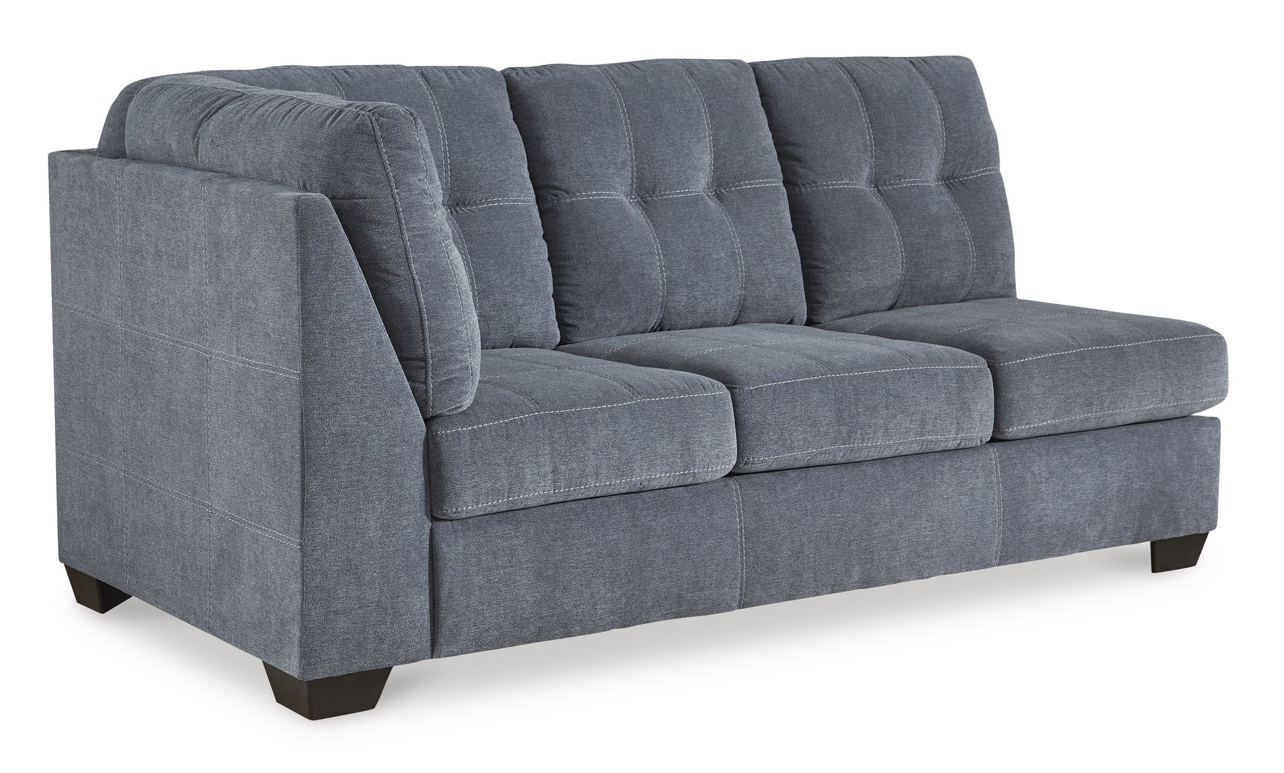 Marleton 2-Piece Polyester L-Shaped Sectional Sofa w/Right Arm Chaise Facing