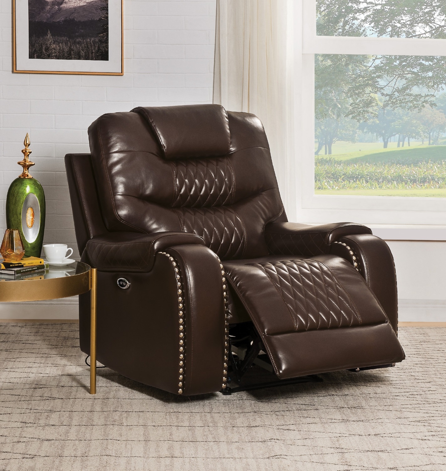 Braylon PU Power Reclining Chair