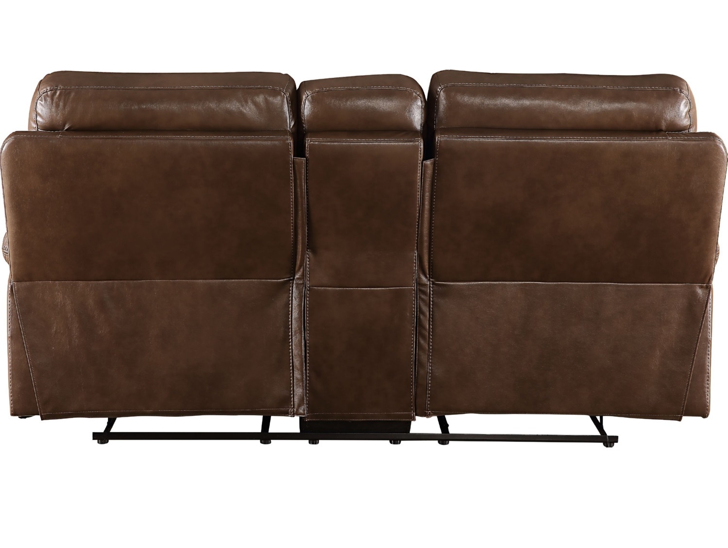 Acme-Furniture-Aashi-38-in-Brown-Solid-Leather-2-Loveseats-with-Tight-Back