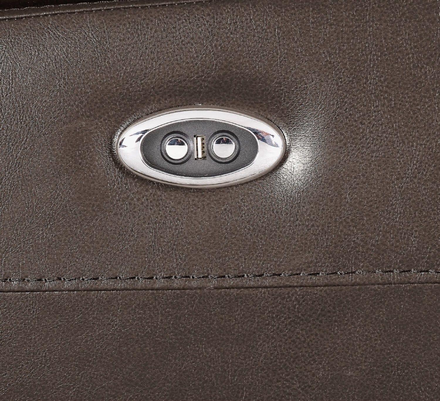 Aashi Leather-Gel Match Power Reclining Chair