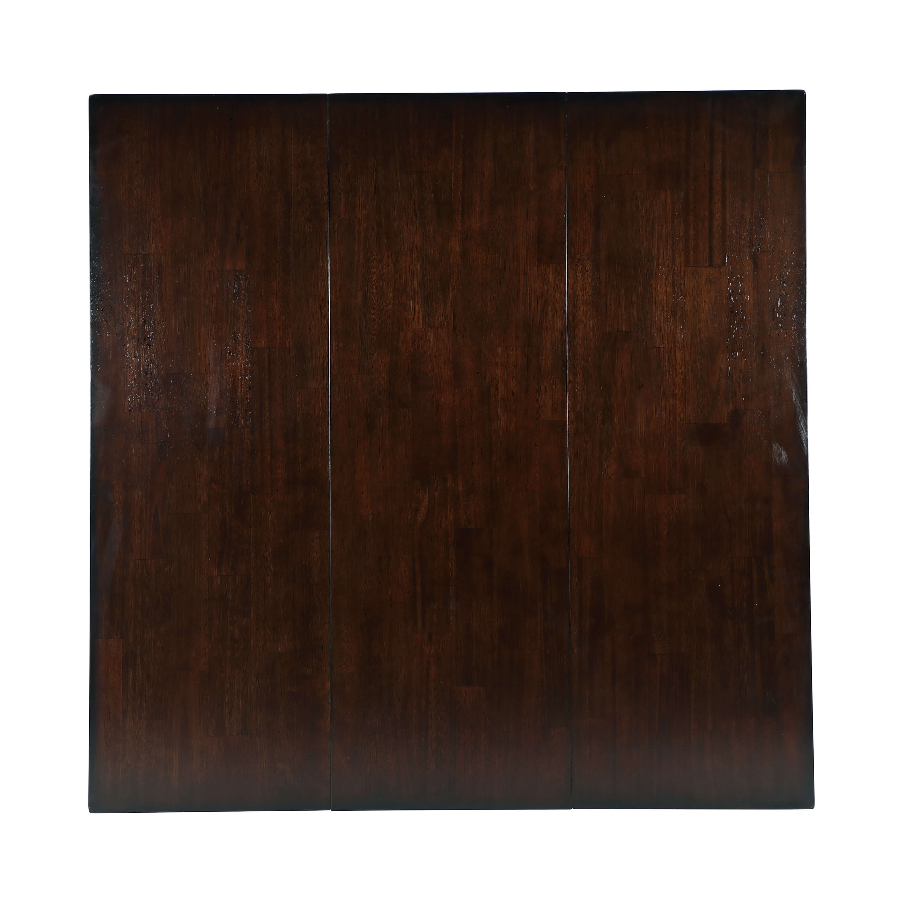 Mantello Transitional Square Wood Extendable Counter Height Table