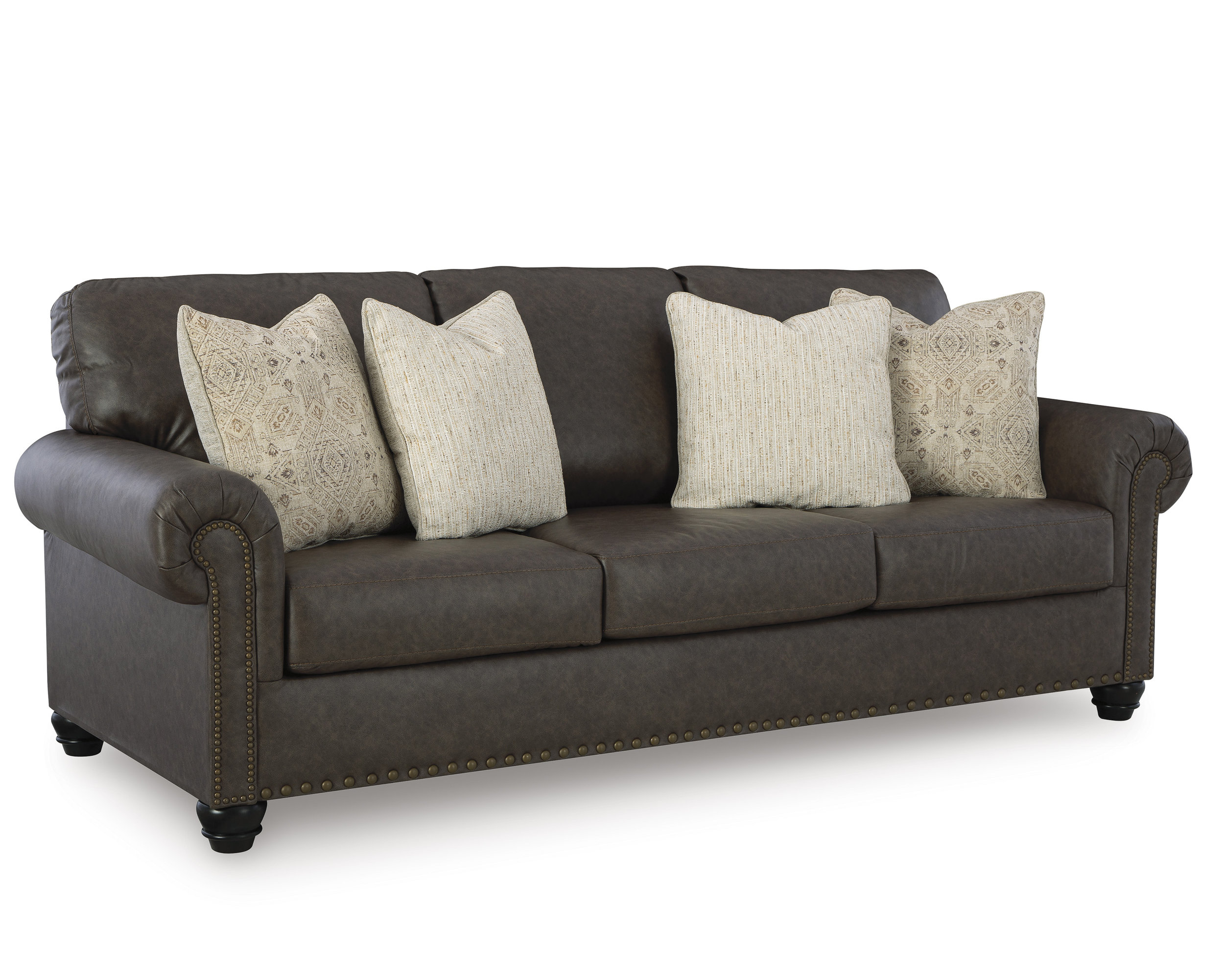 Roxmere Faux Leather Living Room Set