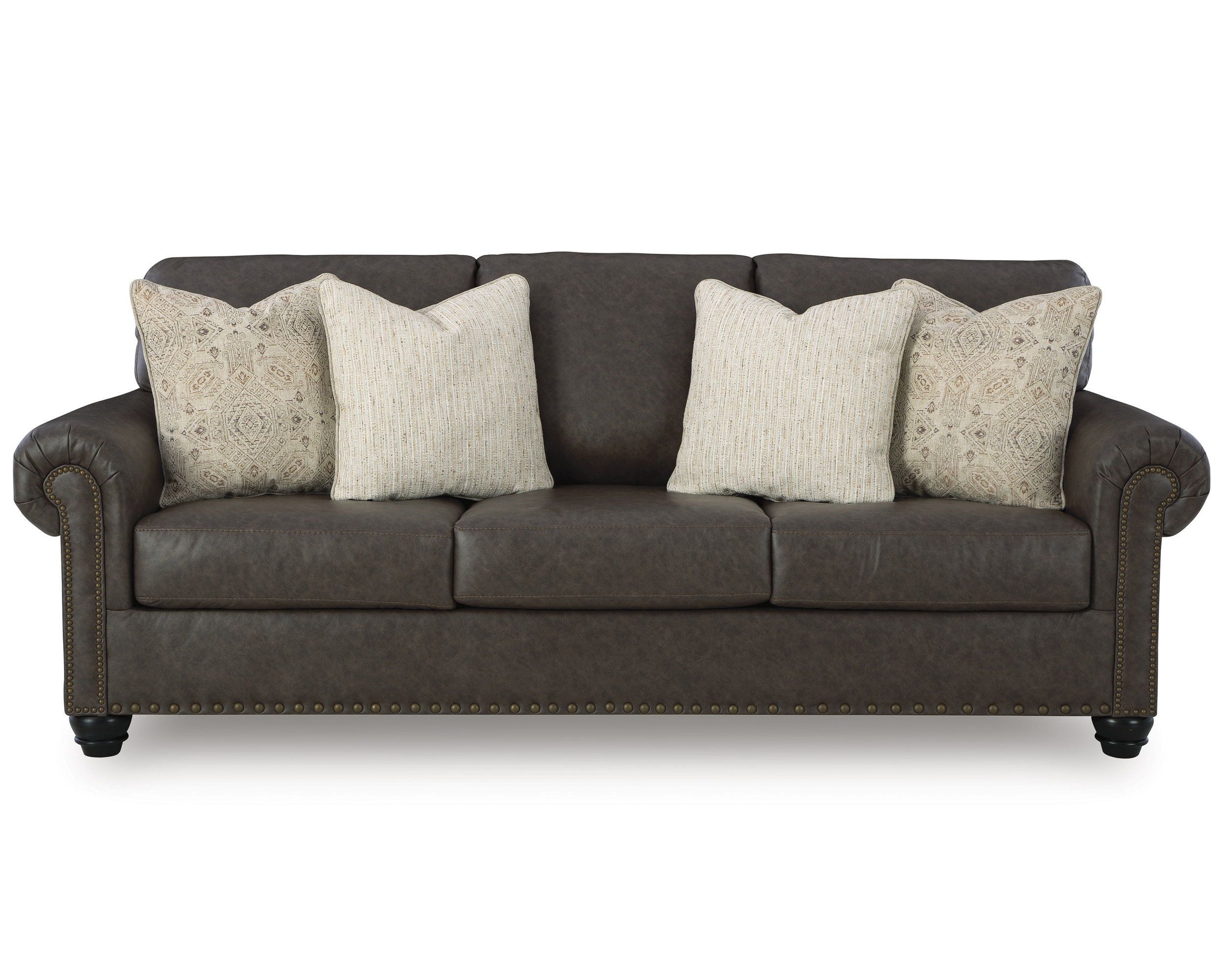 Roxmere Faux Leather Living Room Set