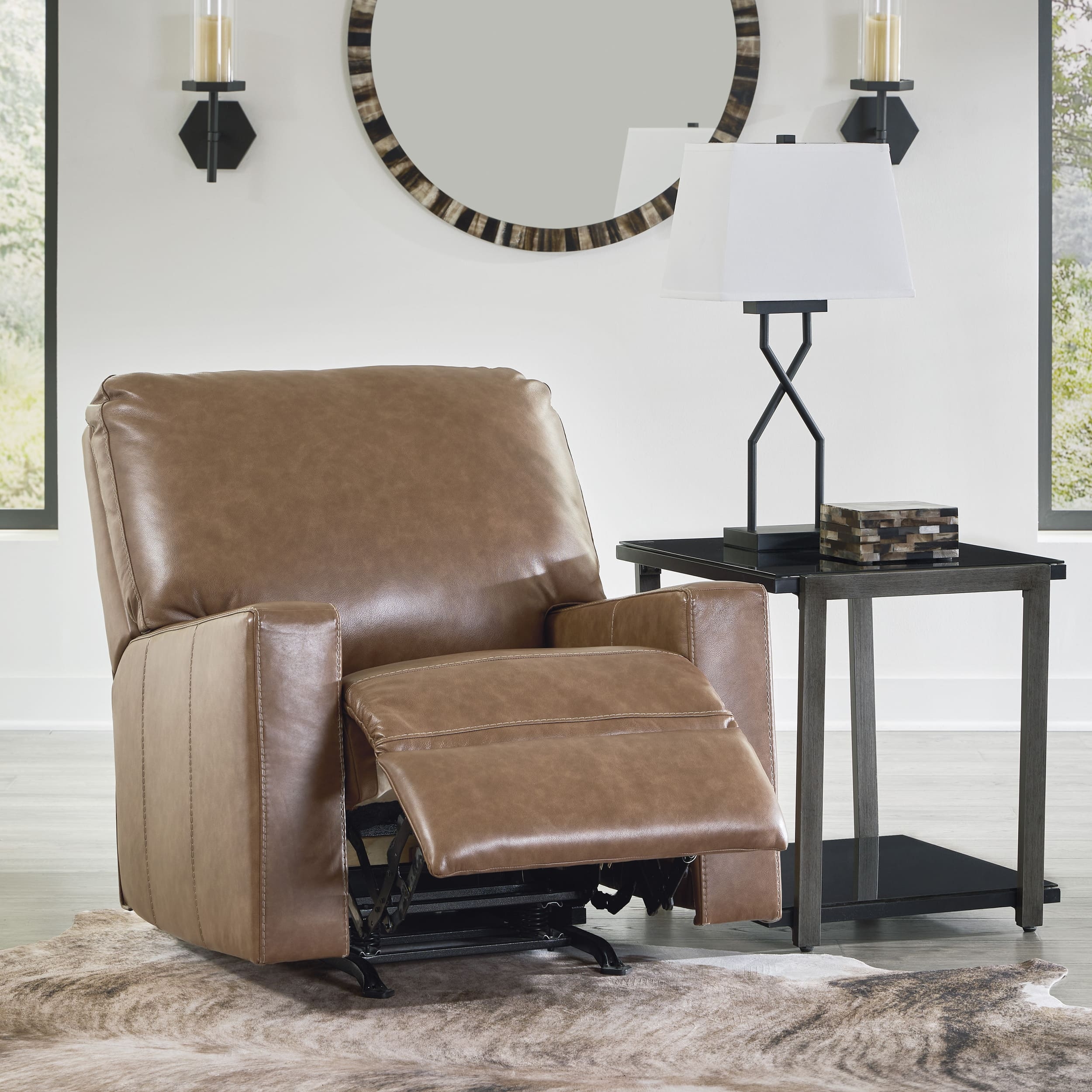 bolsena leather Dual Power chair